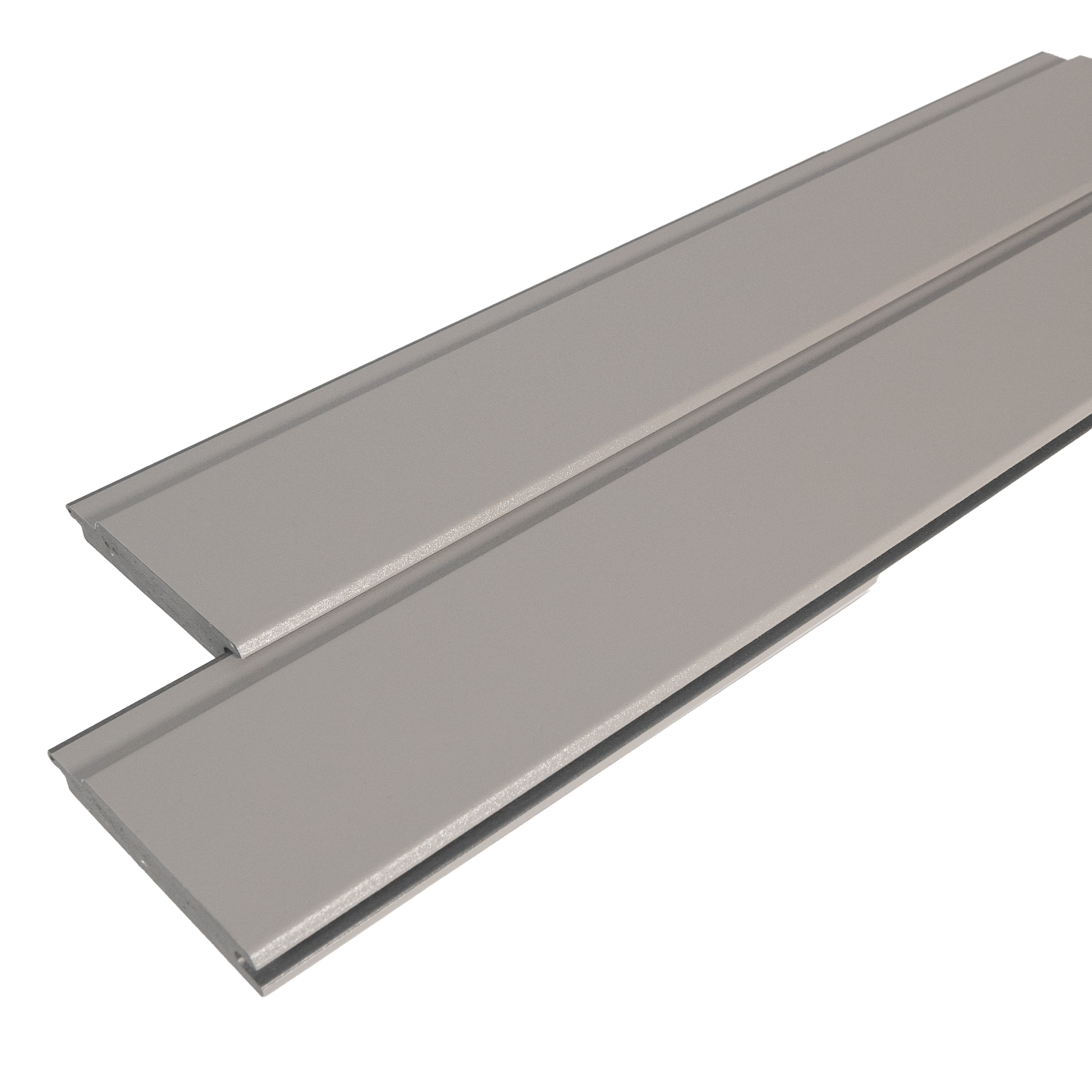 Kömapan® Kunststoffpaneele für Tore und Zäune | Alux Weißaluminium