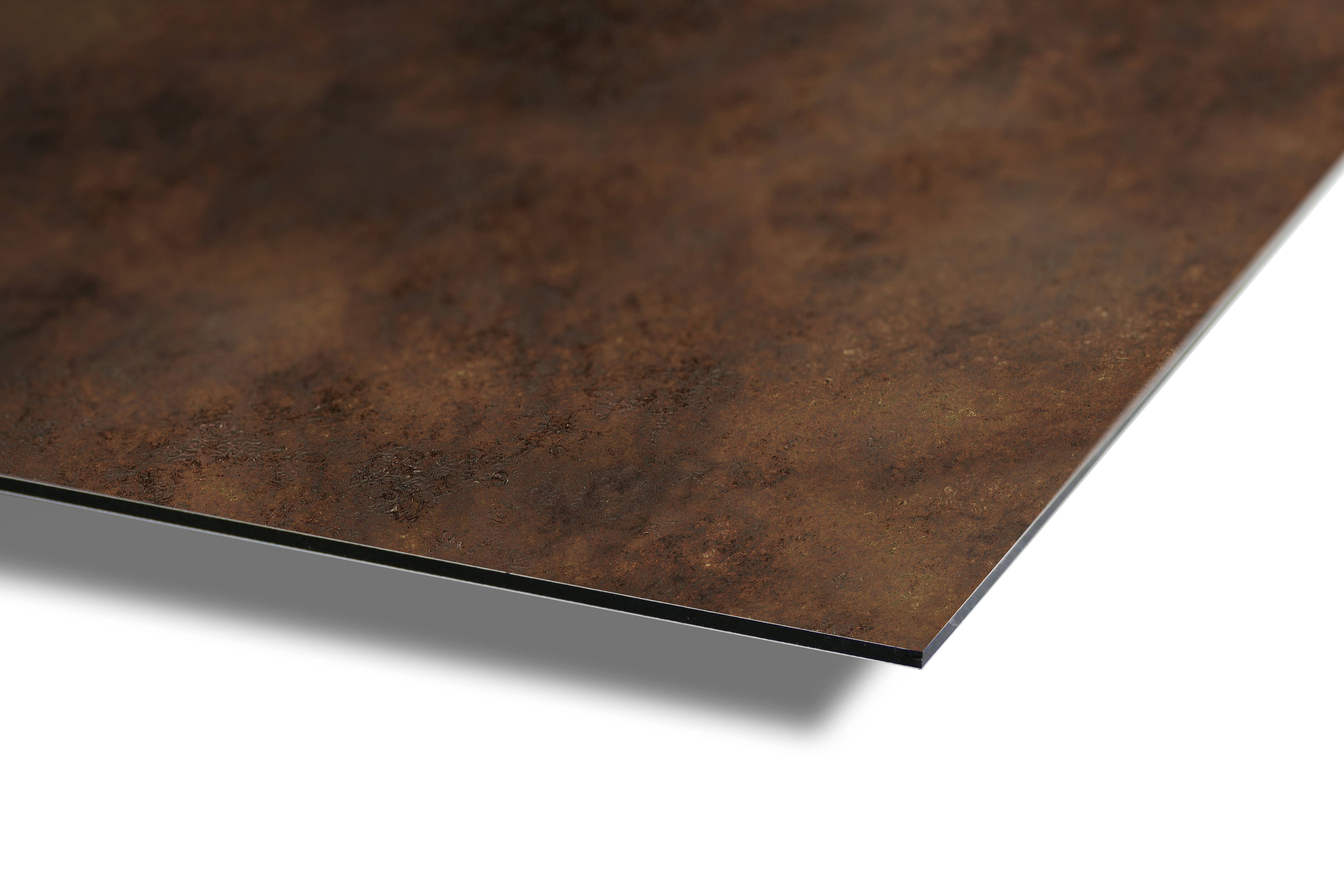Wandverkleidung Bad Aluverbund - Rost Dunkel | ALUCOM® Design Interieur Wandverkleidung Bad Aluverbund - Rost Dunkel | ALUCOM® Design Interieur