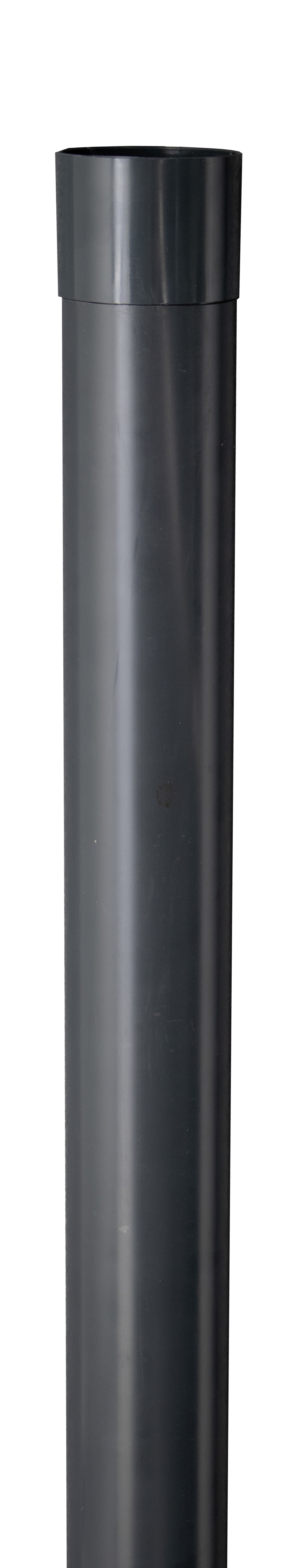 Fallrohr PVC Anthrazit DN75 - 2500 mm lang