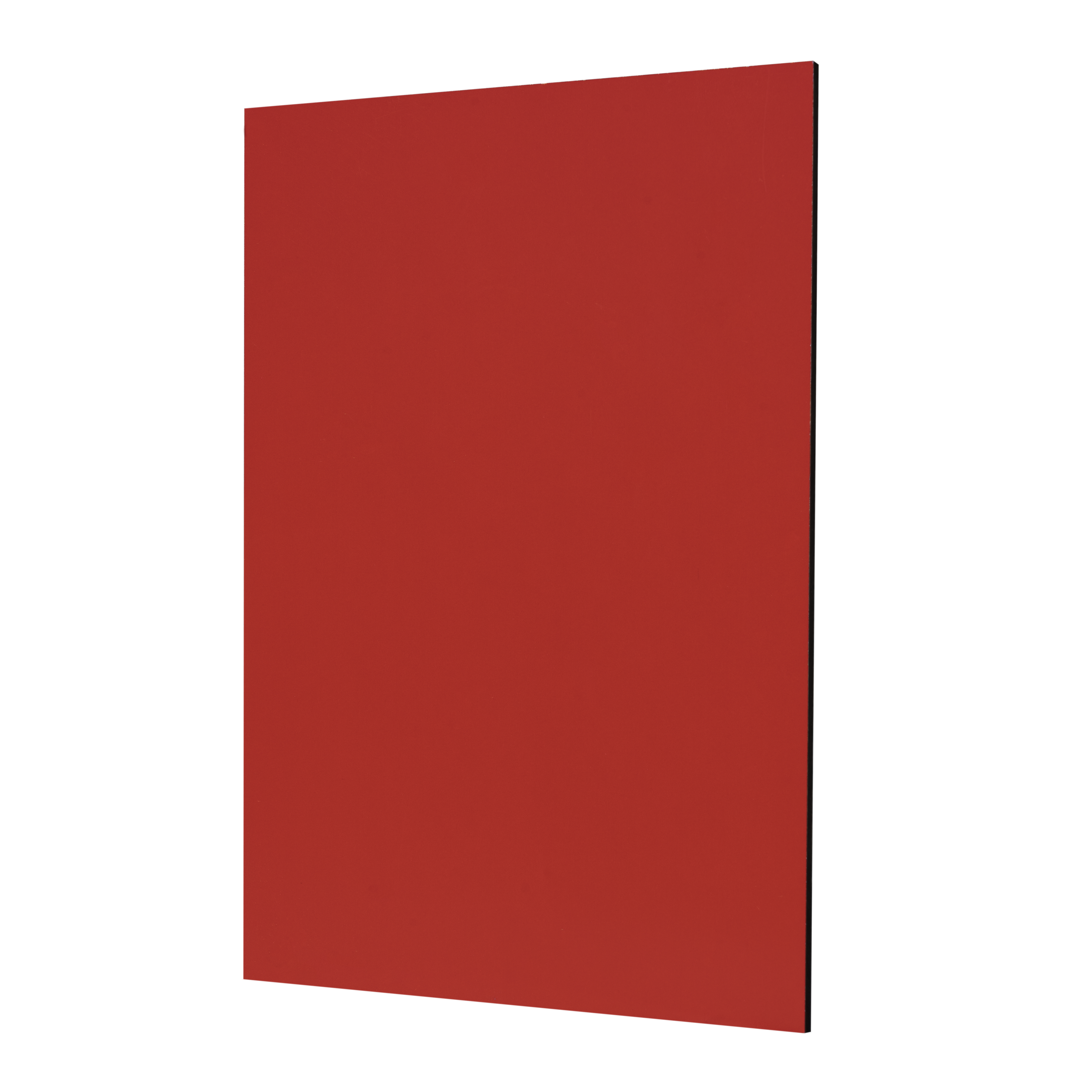 Alu Verbundplatte beidseitig Rot matt | ALUCOM® Alu Verbundplatte beidseitig Rot matt | ALUCOM®