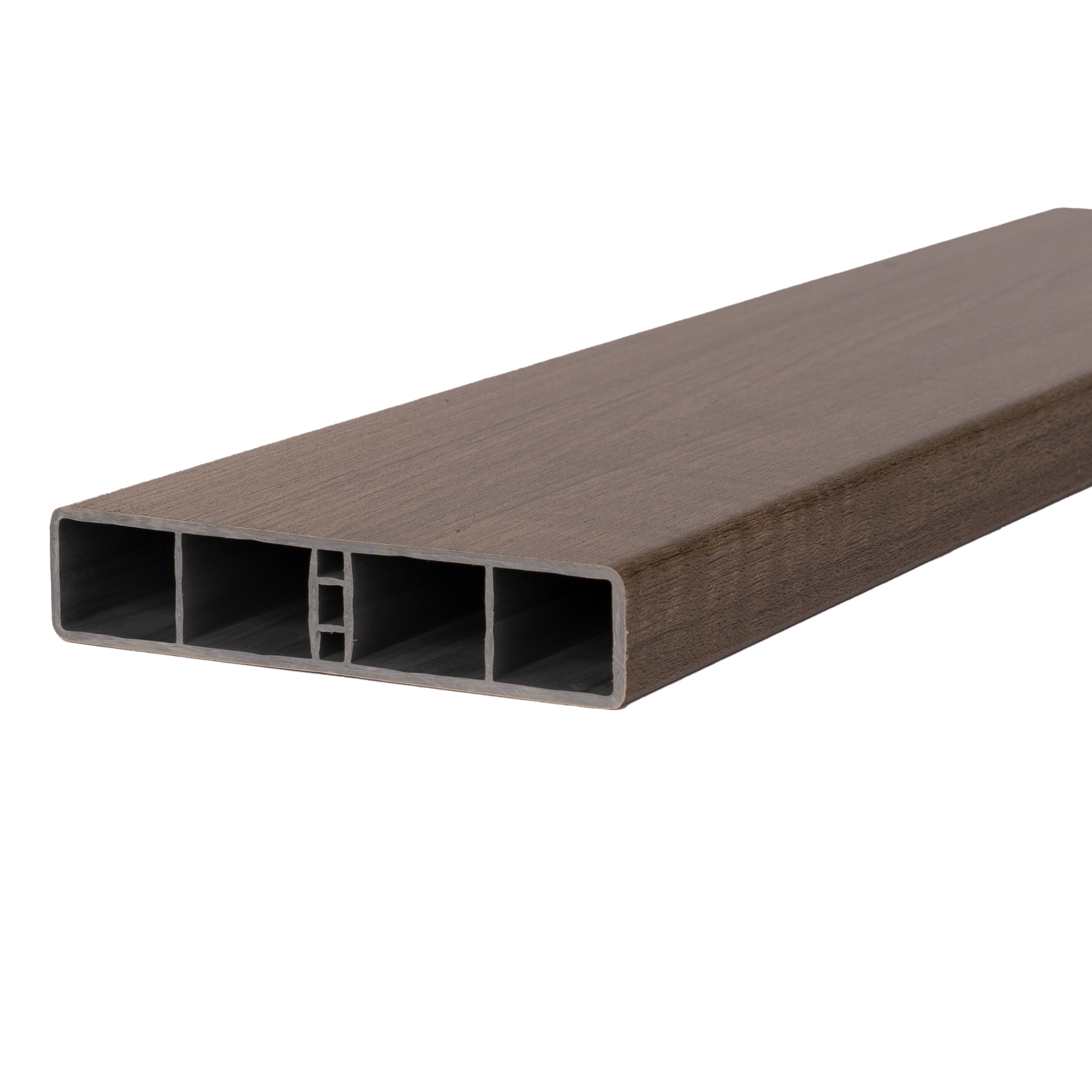 Balkonbrett Kunststoff AnTEAK - Balkonprofile 120 x 25 mm MIKUPAN® Balkonbrett Kunststoff AnTEAK - Balkonprofile 120 x 25 mm MIKUPAN®