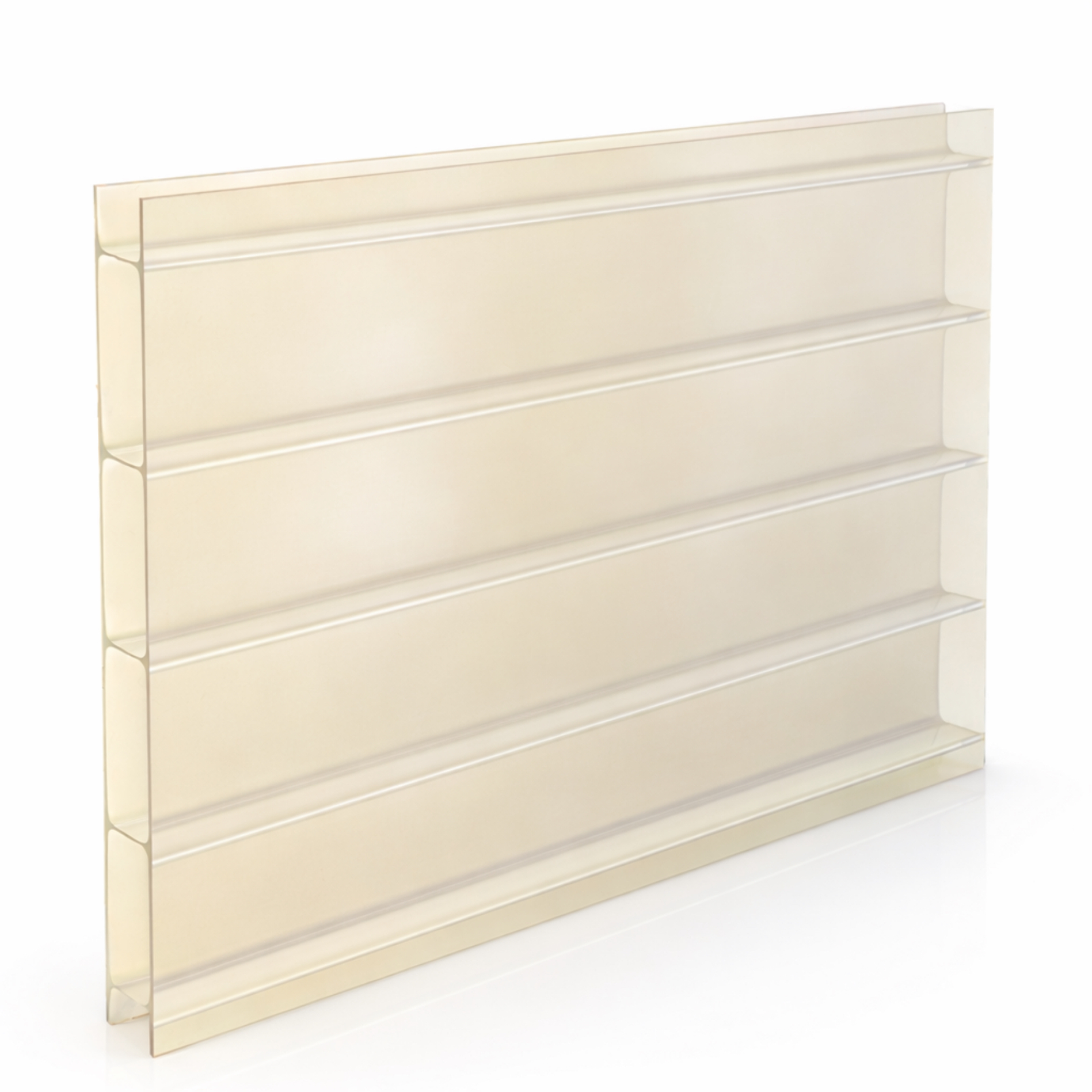 Acrylglas Stegplatte 16 mm Sunstop Sky - Acrylglas Hohlkammerplatten Hagelfest Highlux®  