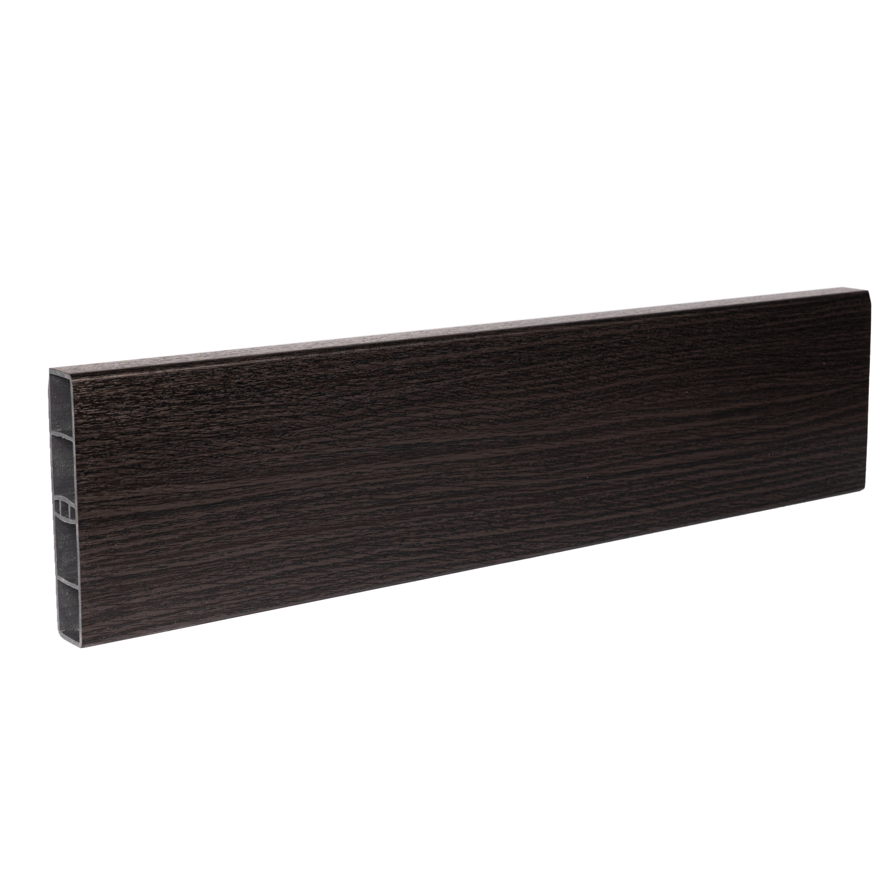 Zaunlatte Kunststoff | Kunststofflatte Eiche Dunkel | 130 x 25 mm Zaunlatte Kunststoff | Kunststofflatte Eiche Dunkel | 130 x 25 mm