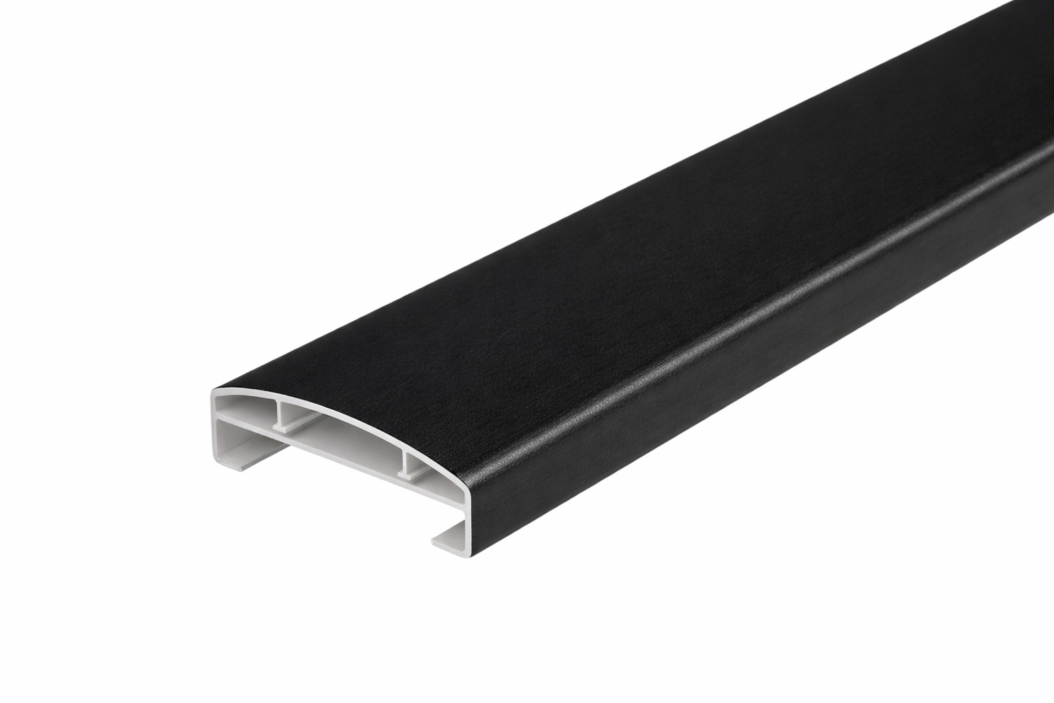 Balkonhandlauf Kunststoff Anthrazit ähnl. RAL 7016 - 150x45 mm Balkongeländer 