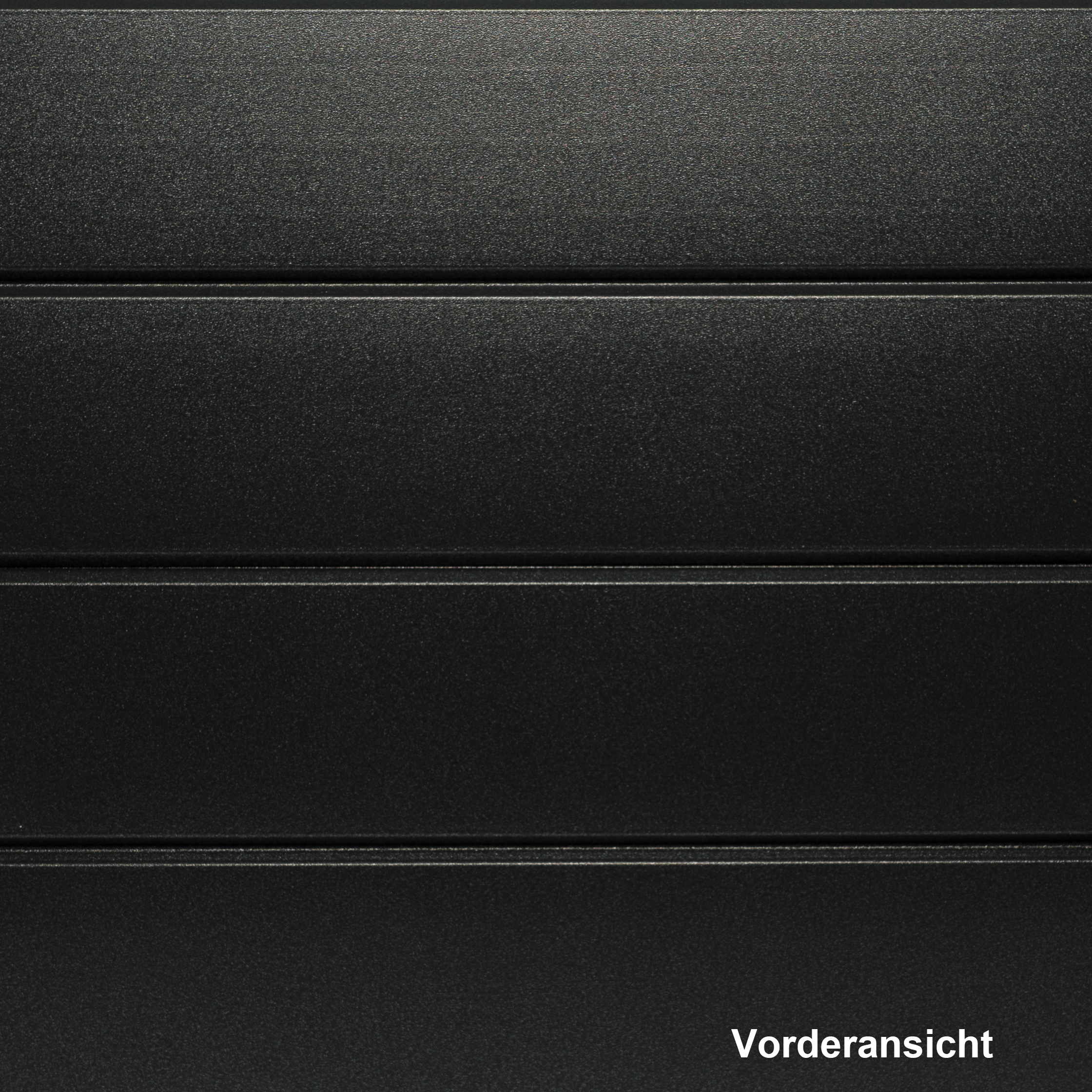 Torfüllung Kunststoff Alux Anthrazit metallic - Kunststoffbretter für Torfüllung 200 x 17 mm Hohlprofil