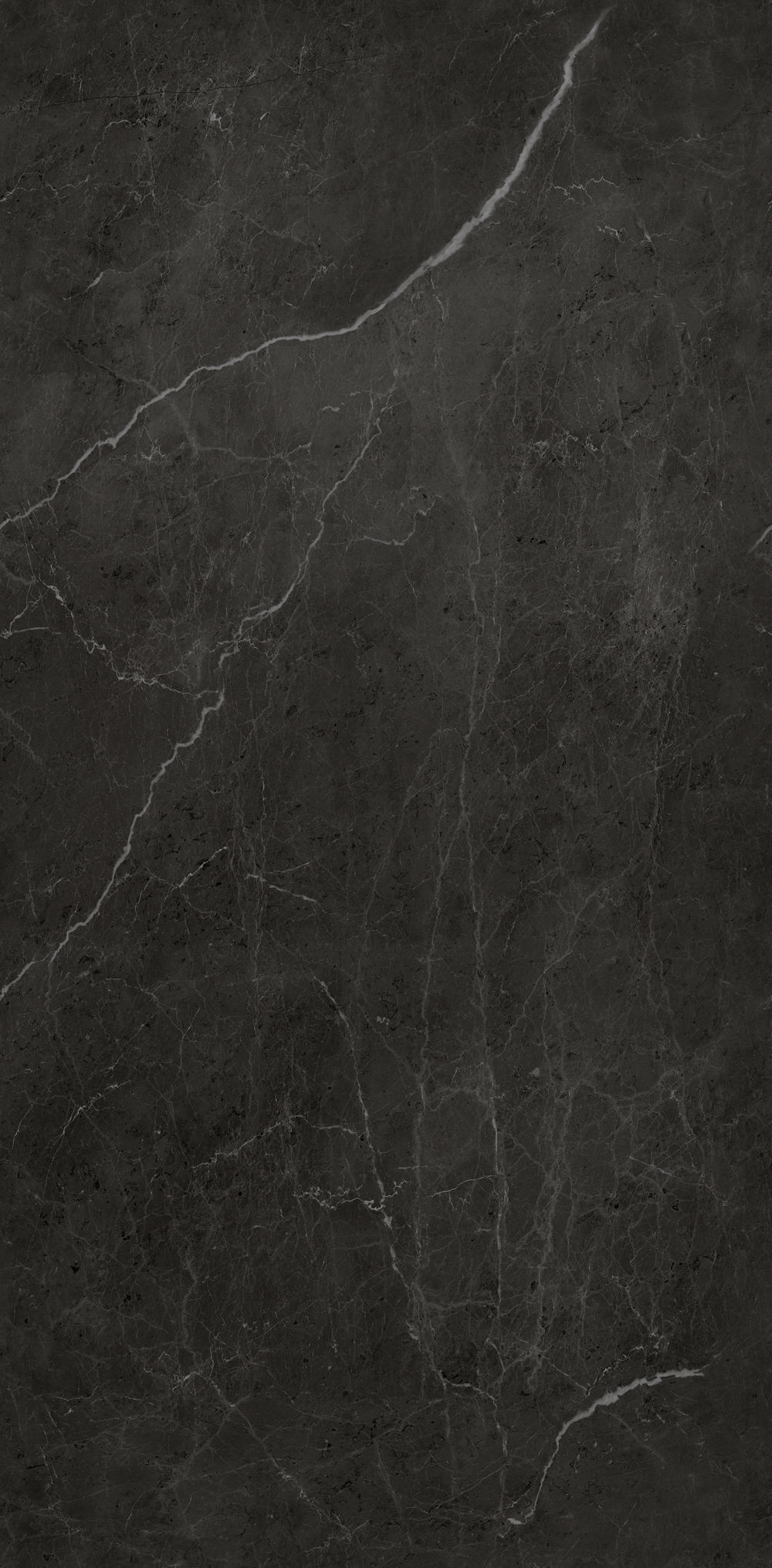Wandverkleidung Bad Aluverbund - Marmor Schwarz Supermatt | ALUCOM®