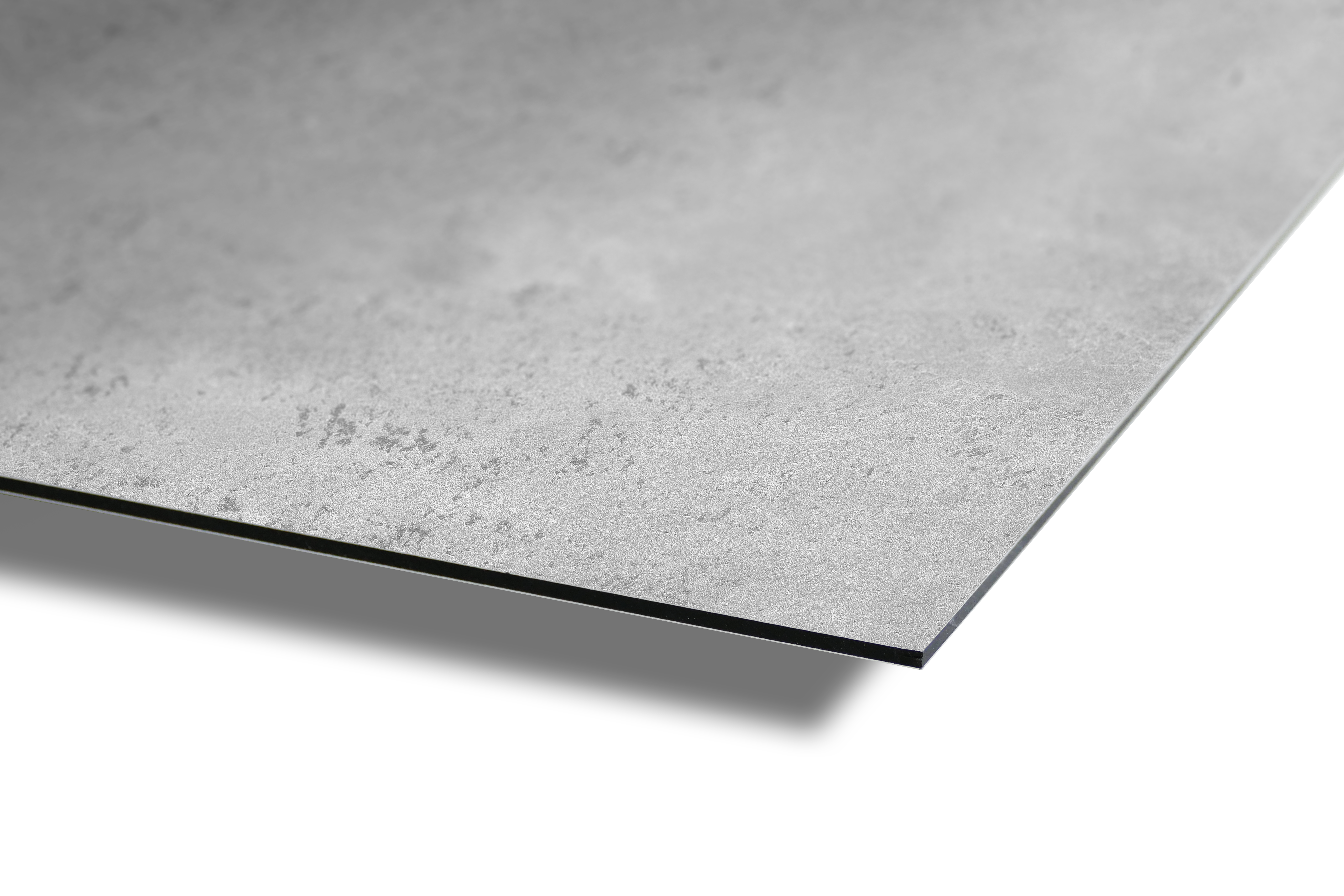 ALUTEC® Alu Verbundplatten / Fassadenplatten 6 mm mit Dekor | Stein Grau