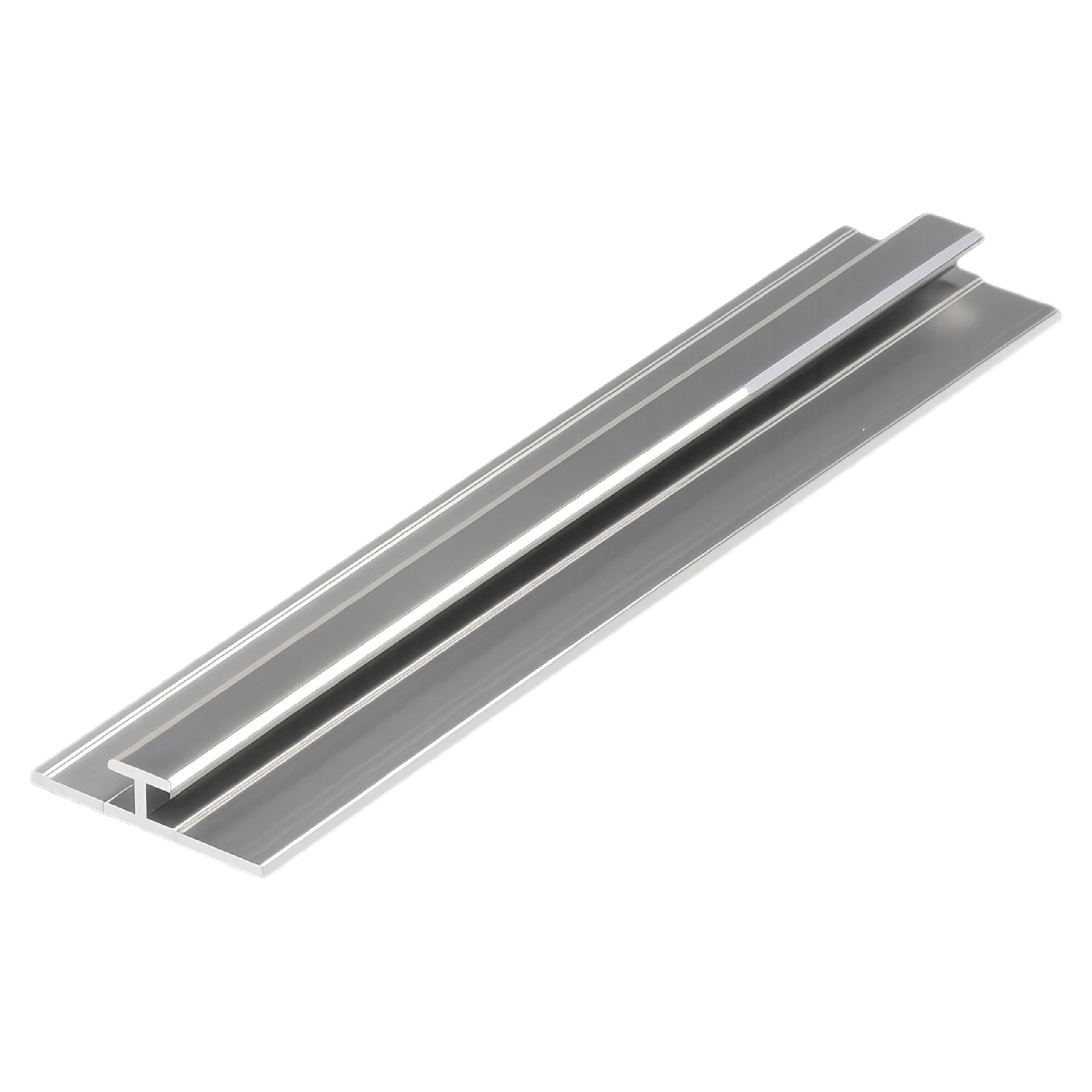 Alu Verbindungsprofil 3m Silber eloxiert für 3 mm Platten | ALUCOM®