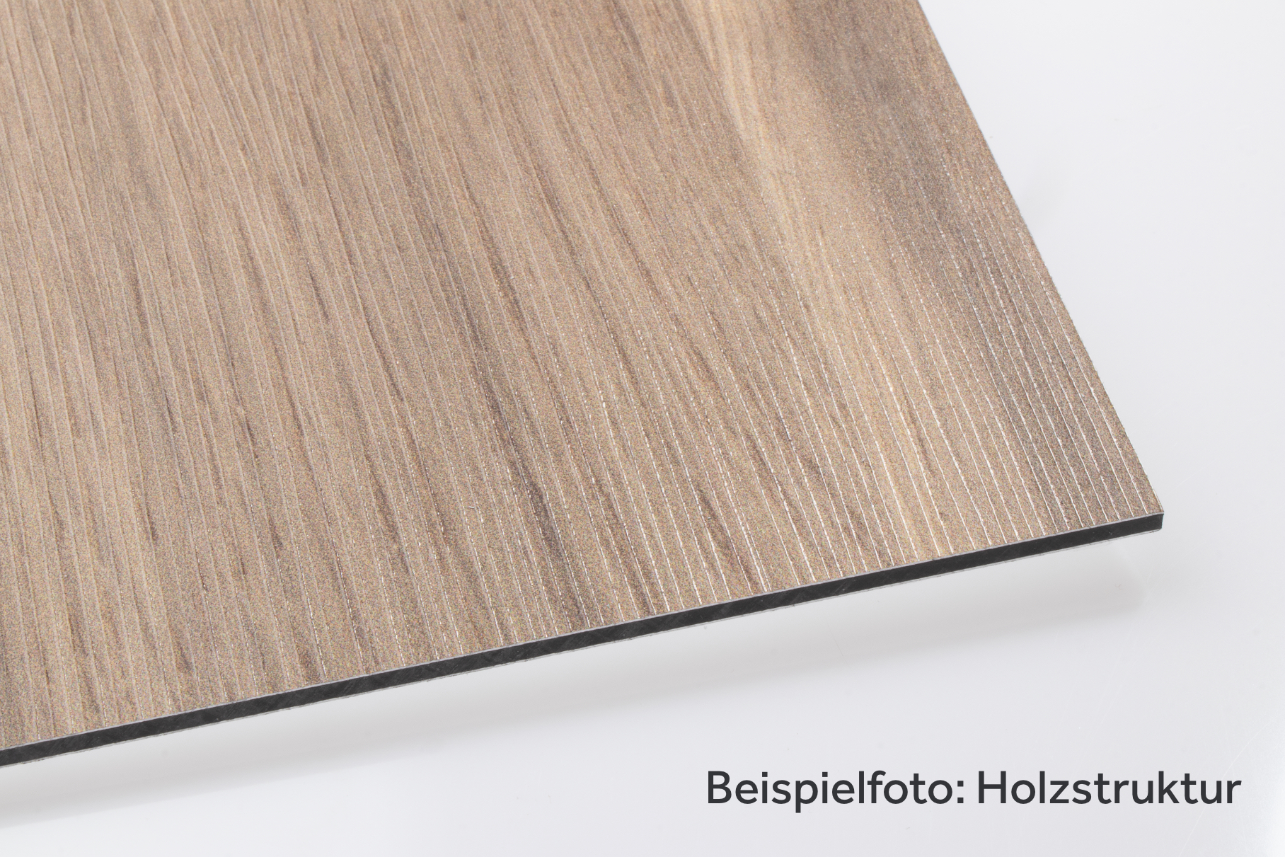 Wandverkleidung Bad Aluverbund - Wildeiche fein | ALUCOM® Design Interieur