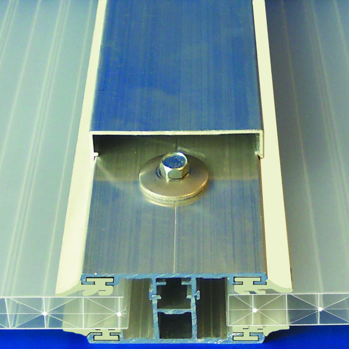 Klemmdeckel Preßblank Alu - 60 mm breit Klemmdeckel Preßblank Alu - 60 mm breit