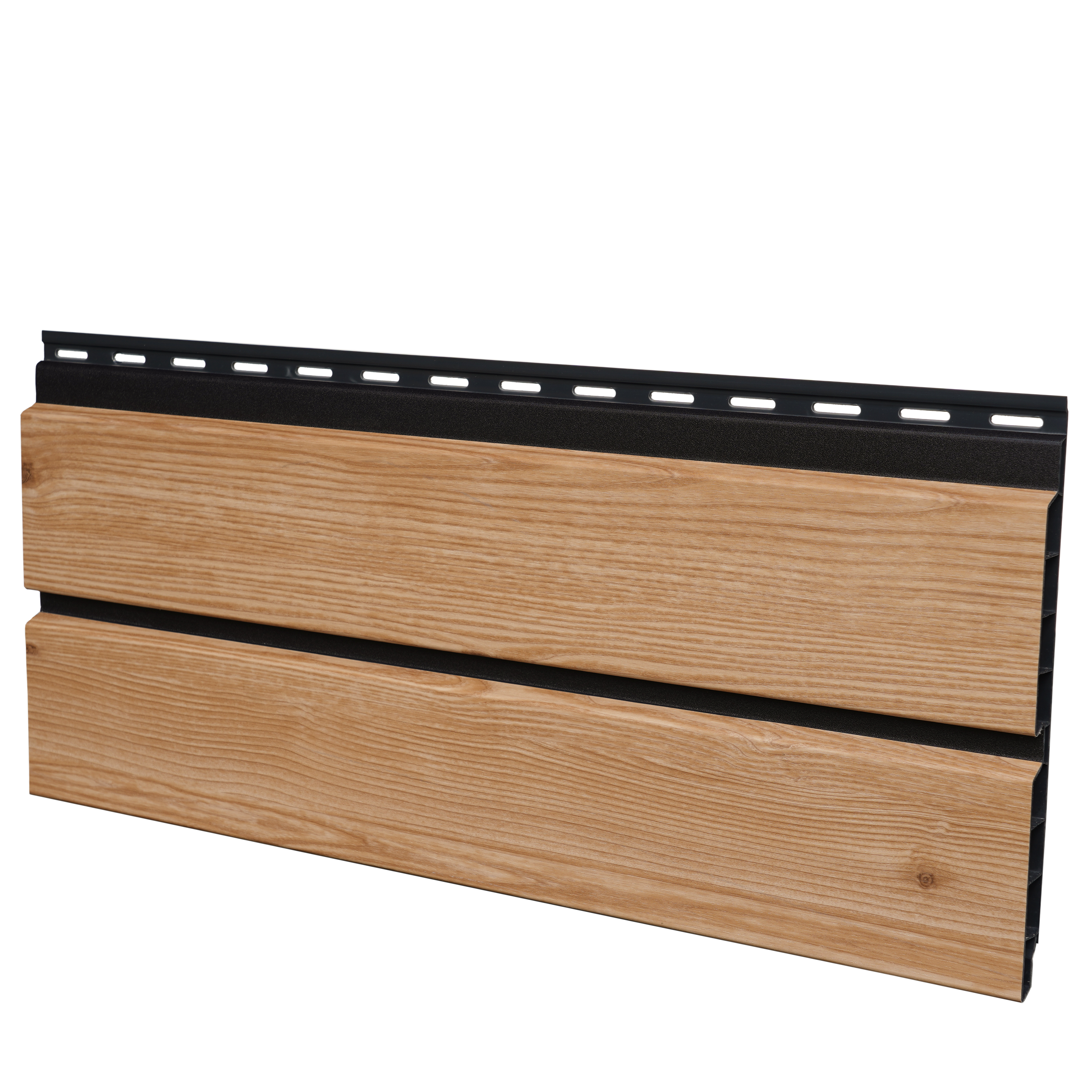Rhombusleiste Kunststoff MIKUPAN® 200 Shadow Rhombusfassade - Sibirische Lärche