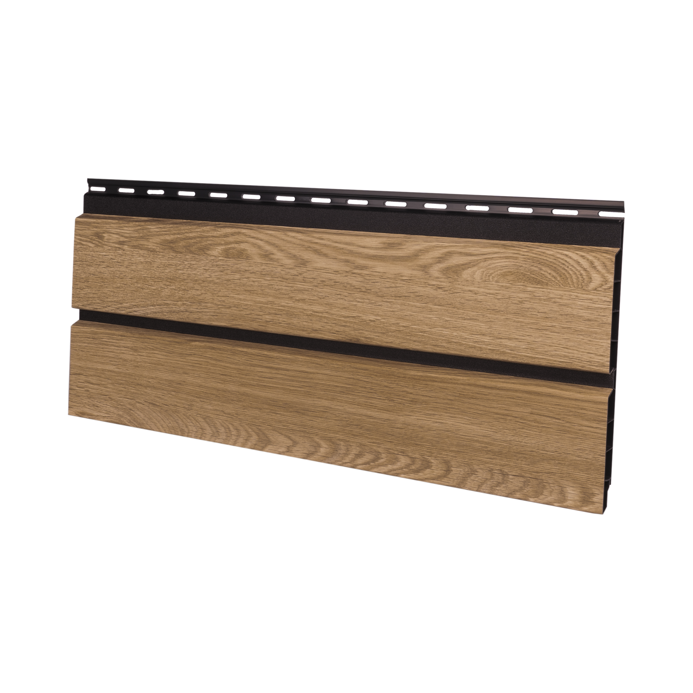 Rhombusleiste Kunststoff MIKUPAN® 200 Shadow Rhombusfassade - Coriander Oak Super Matt