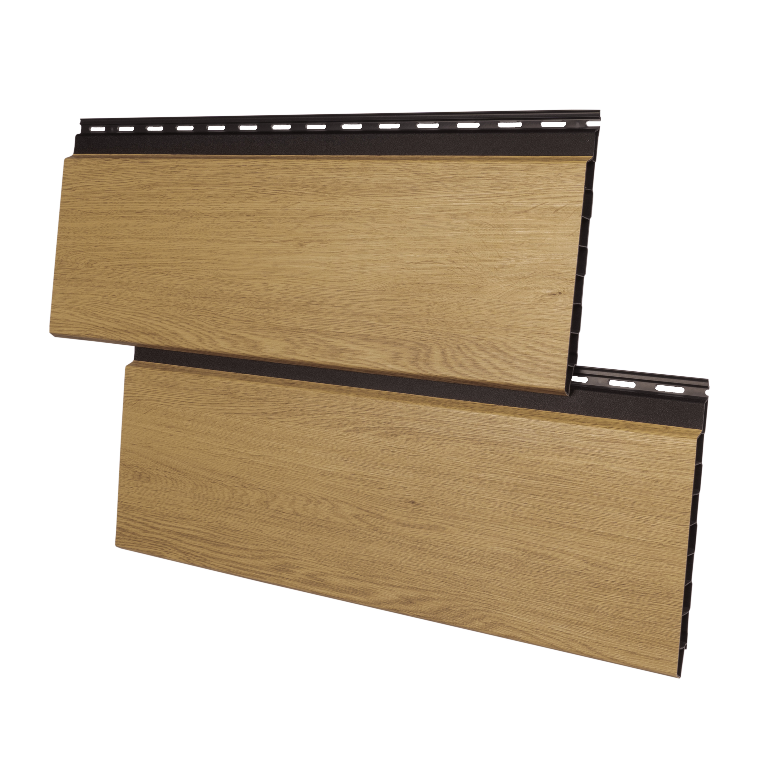 Rhombusleiste Kunststoff MIKUPAN® 180 Flex Rhombusfassade Ginger Oak - Schattenfuge Rhombusleiste Kunststoff MIKUPAN® 180 Flex Rhombusfassade Ginger Oak - Schattenfuge