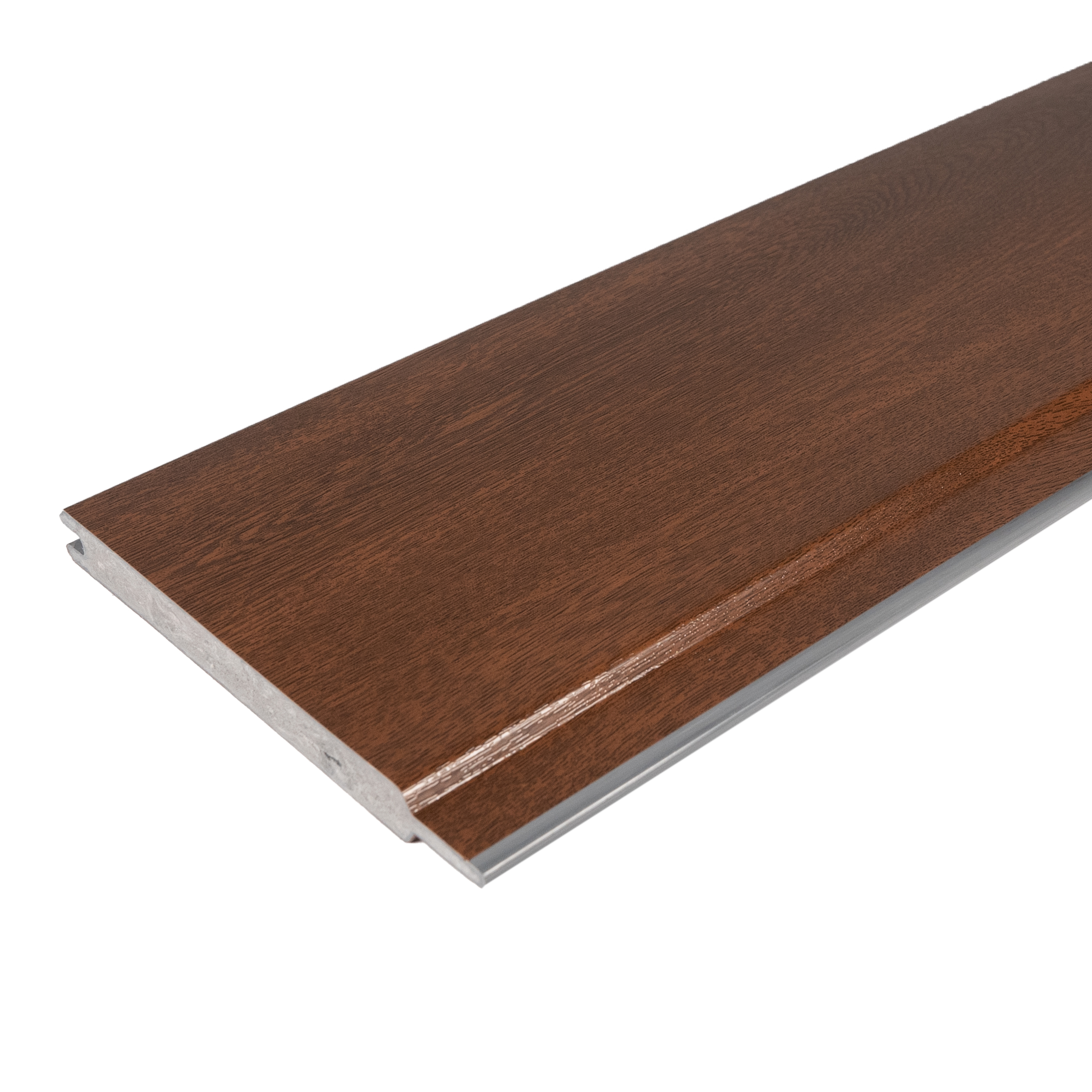 Torfüllung Kunststoff Nussbaum - Massiv Kunststoffbretter für Tore, Türen & Zäune 143 x 15 mm  Torfüllung Kunststoff Nussbaum - Massiv Kunststoffbretter für Tore, Türen & Zäune 143 x 15 mm