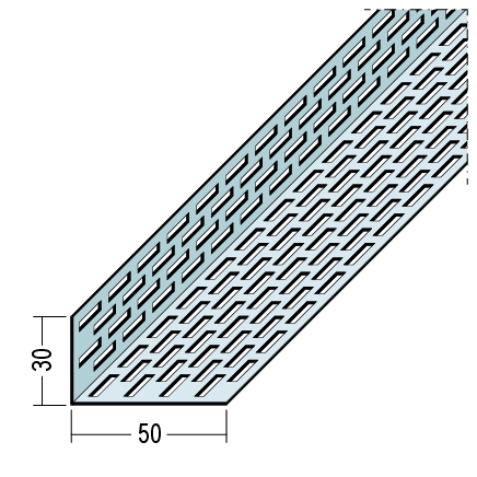 Lüftungsprofil Alu Protektor® 30 x 50 mm - 2,5 m Lüftungsprofil Alu Protektor® 30 x 50 mm - 2,5 m