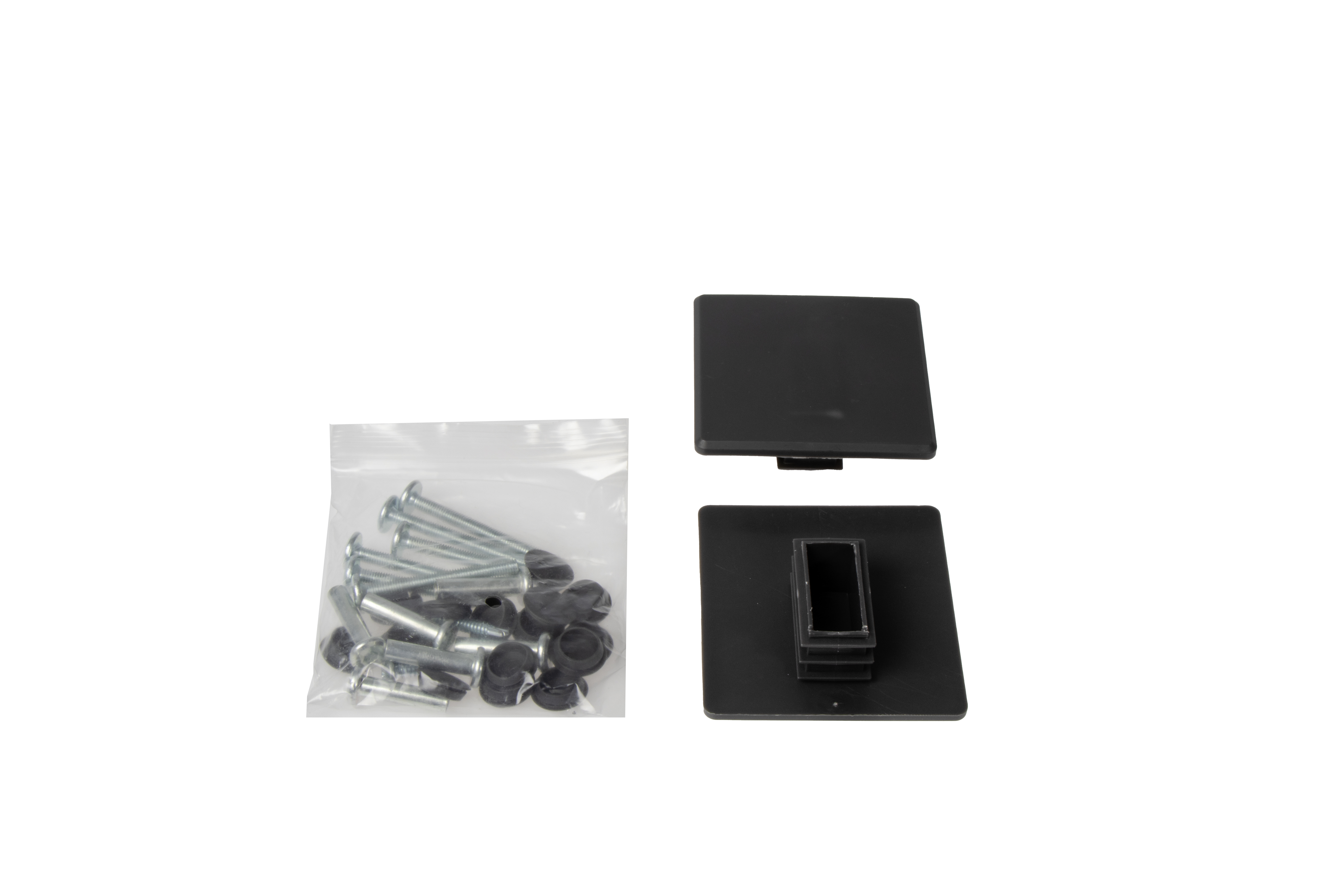 Sichtschutzsystem ALUCOM® System-Eck-Klemmpfosten Anthrazit | Aluminium Sichtschutzsystem ALUCOM® System-Eck-Klemmpfosten Anthrazit | Aluminium