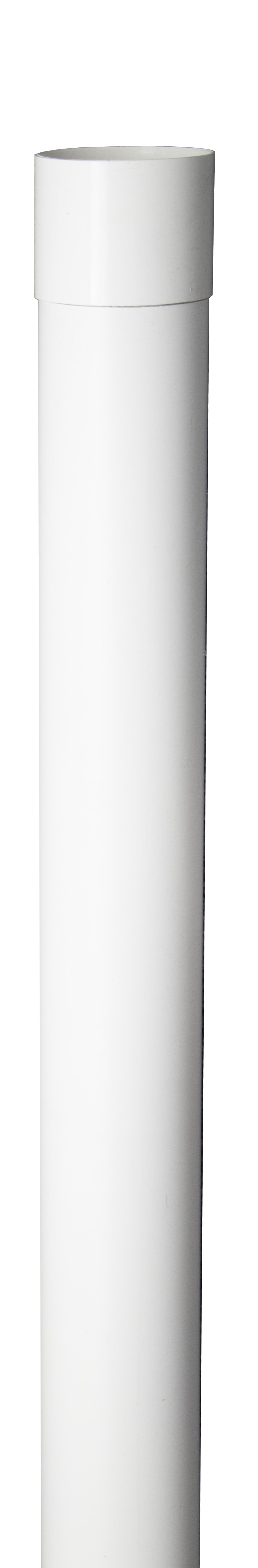 Fallrohr PVC weiß DN75 - 2500 mm lang Fallrohr PVC weiß DN75 - 2500 mm lang