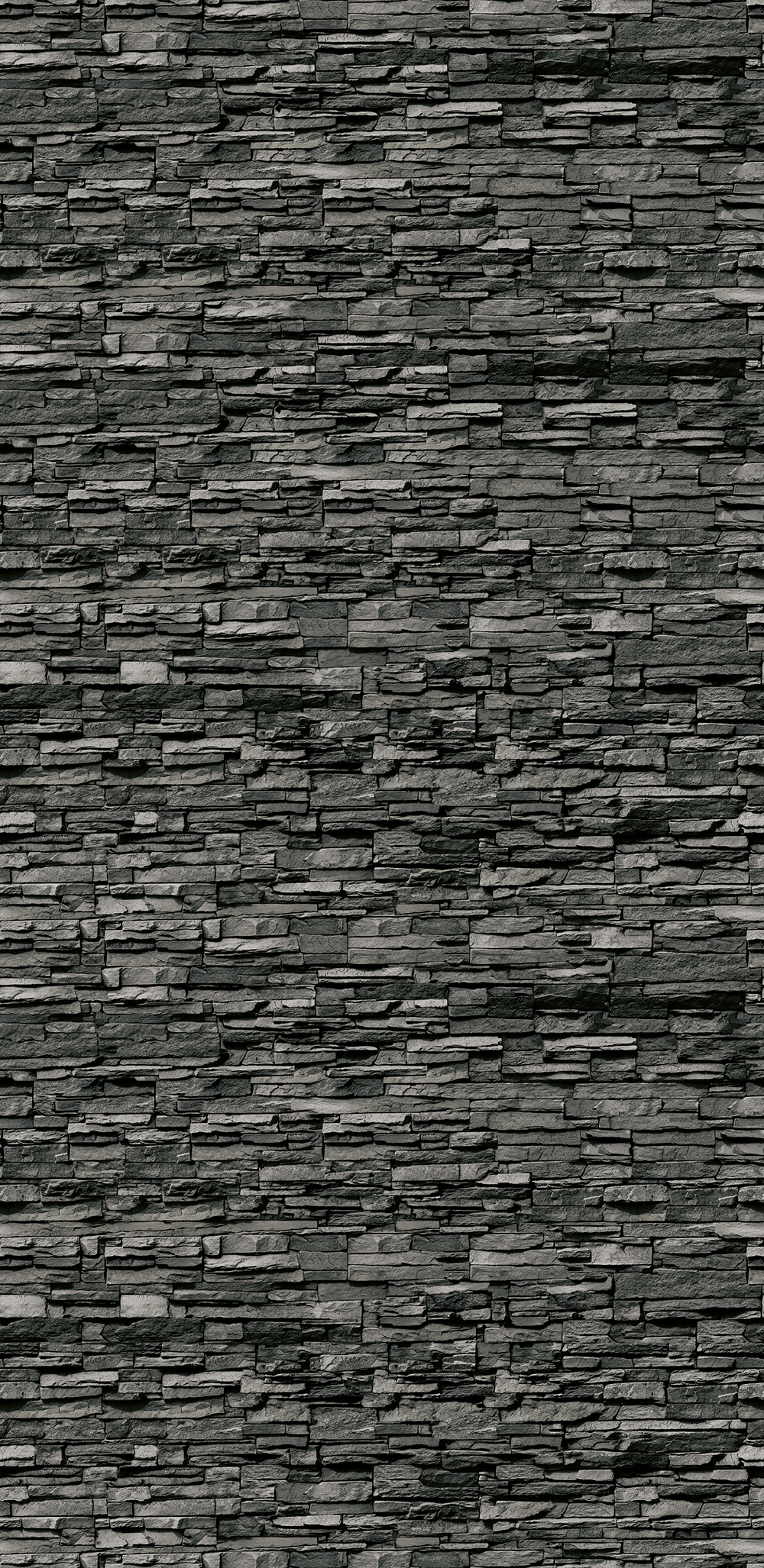 Wandverkleidung Bad Aluverbund - Bruchstein Dunkel | ALUCOM® Design Interieur Wandverkleidung Bad Aluverbund - Bruchstein Dunkel | ALUCOM® Design Interieur