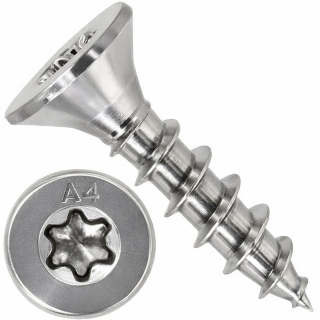 Senkkopfschraube 4,5x16 mm Edelstahl A4 TX20 für MIKUPAN® 143 massiv & Kömapan® 