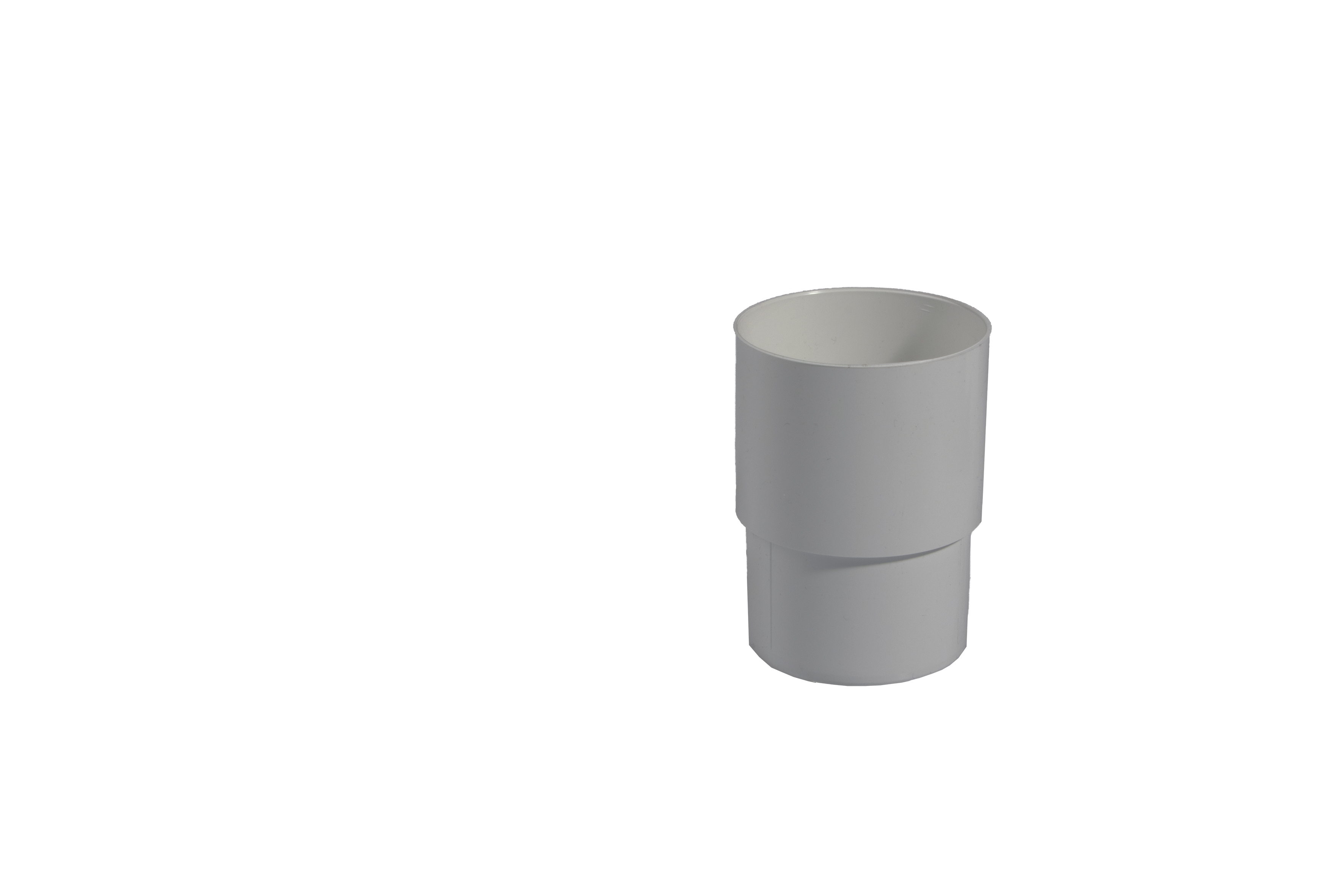 Rohrmuffe / Steckmuffe PVC Grau DN75   Rohrmuffe / Steckmuffe PVC Grau DN75