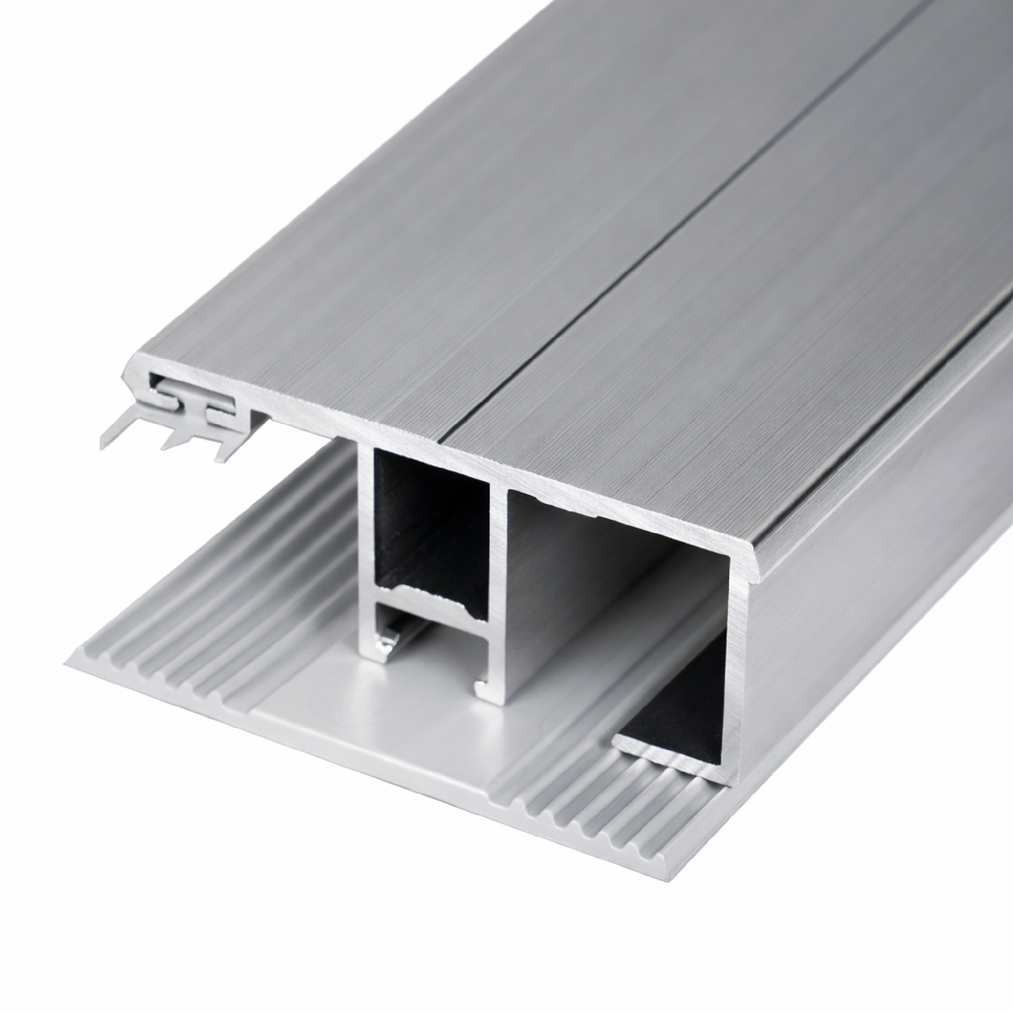 Alu/Gummi Randkomplettsystem 8 mm - Randprofil 60 mm breit