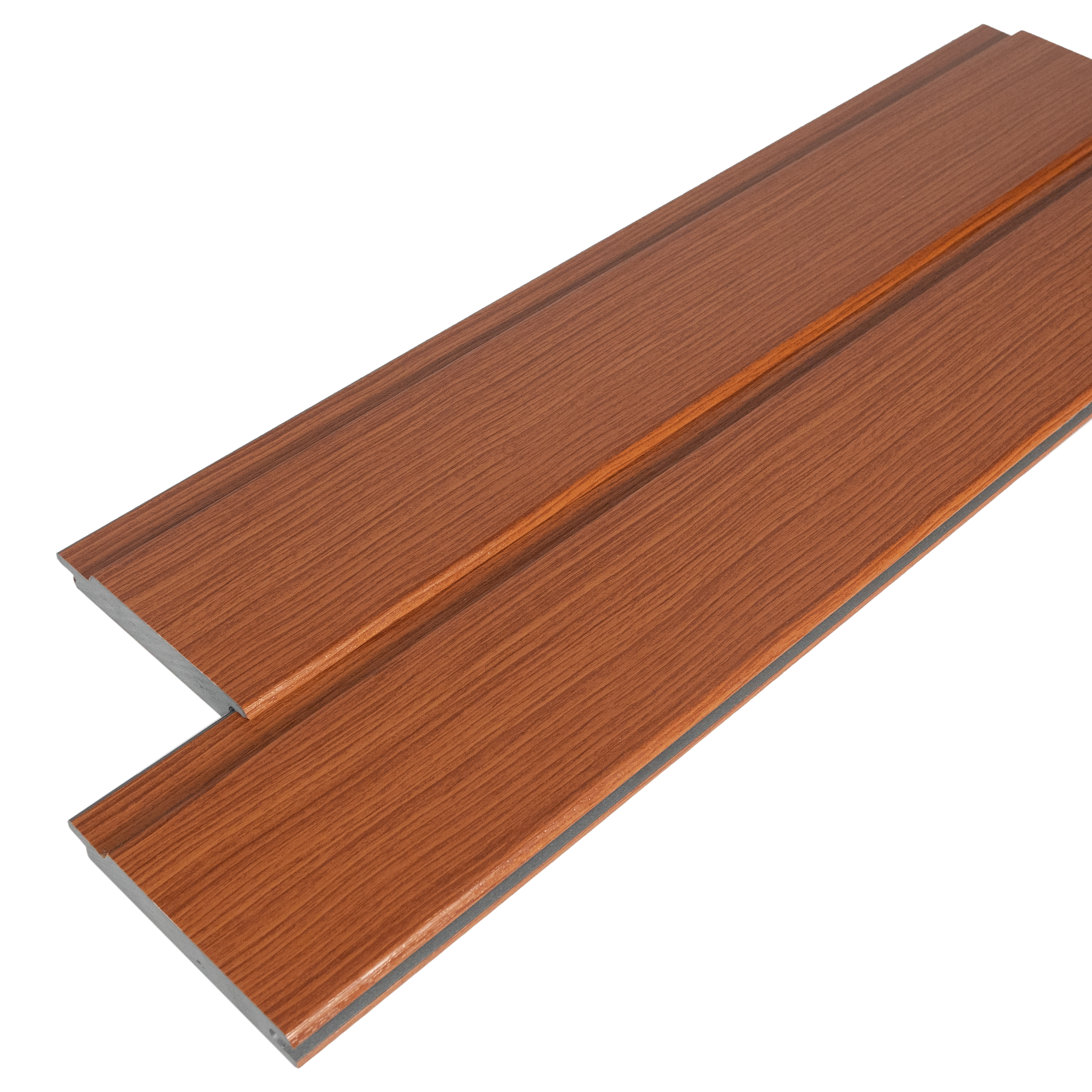 Mikupan® 90 Kunststoffpaneele für Torfüllung und Zäune | Streifen Douglasie