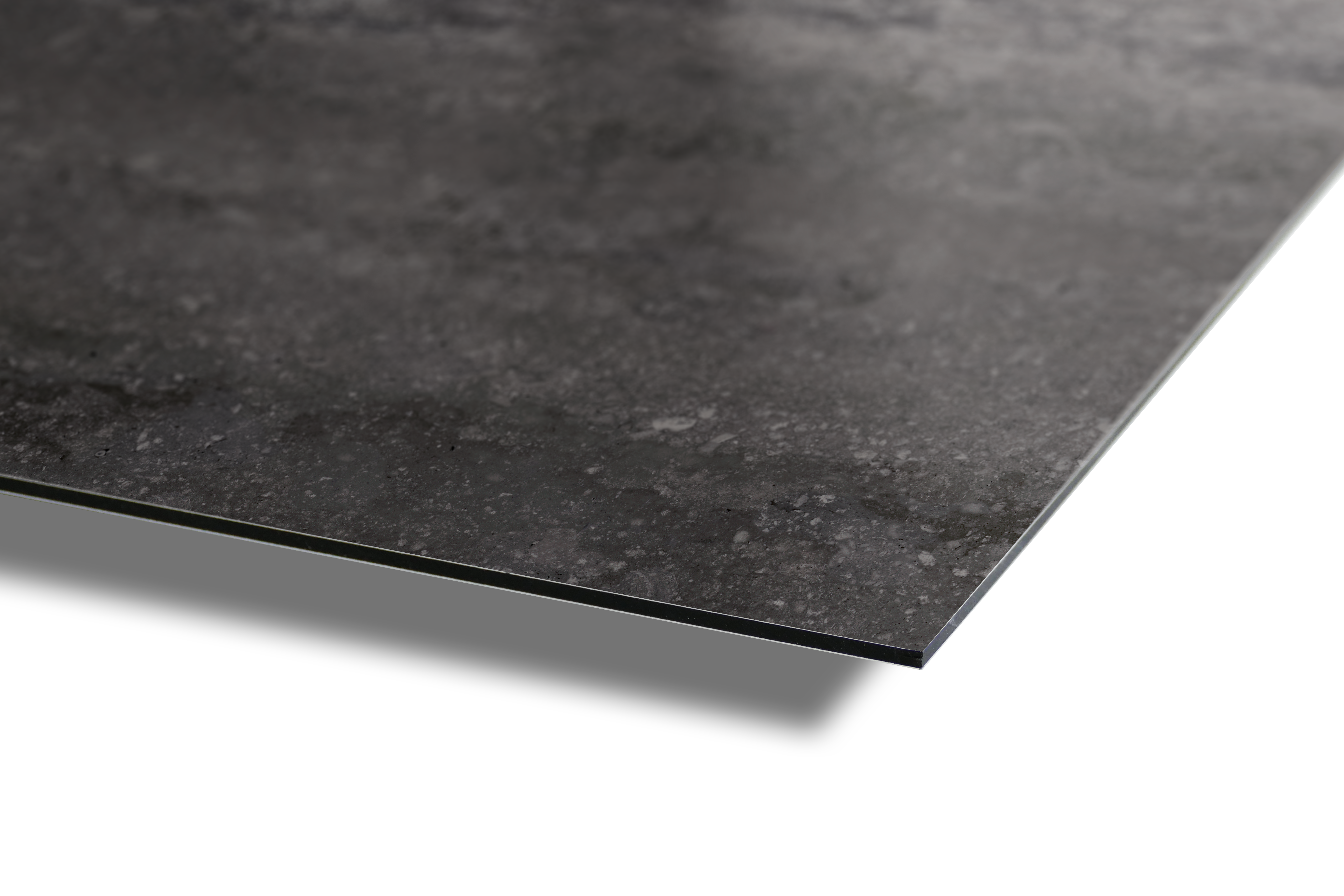 ALUCOM® Alu Verbundplatten / Fassadenplatten 6 mm mit Dekor | Travertin Dunkelgrau Steinoptik ALUCOM® Alu Verbundplatten / Fassadenplatten 6 mm mit Dekor | Travertin Dunkelgrau Steinoptik