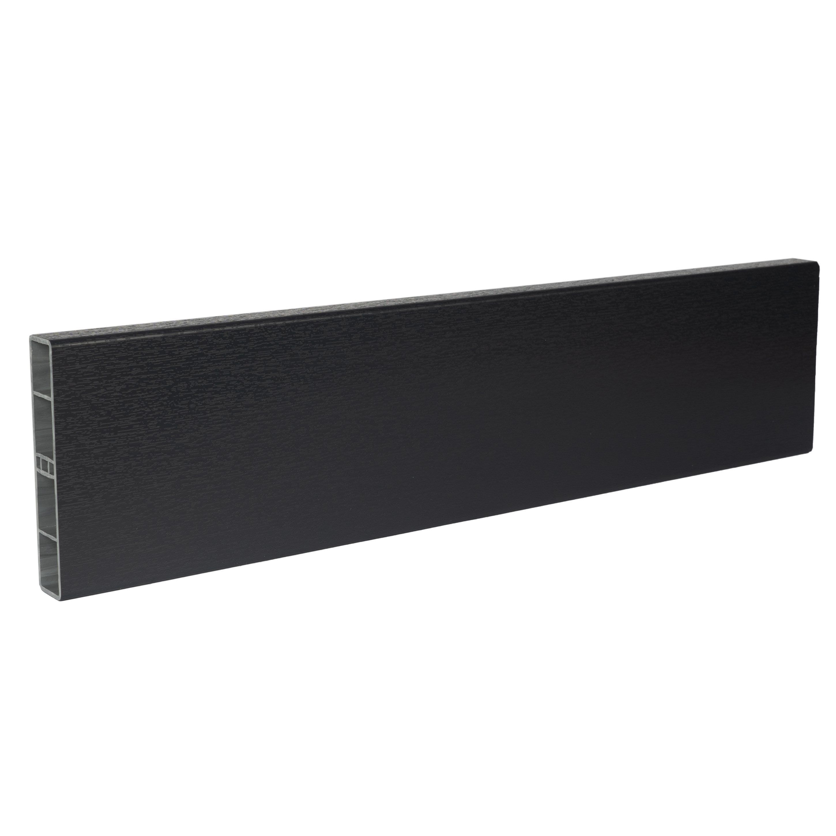 Balkonbrett Kunststoff Anthrazit ähnl. RAL 7016- Balkonprofile 120 x 25 mm MIKUPAN® Balkonbrett Kunststoff Anthrazit ähnl. RAL 7016- Balkonprofile 120 x 25 mm MIKUPAN®