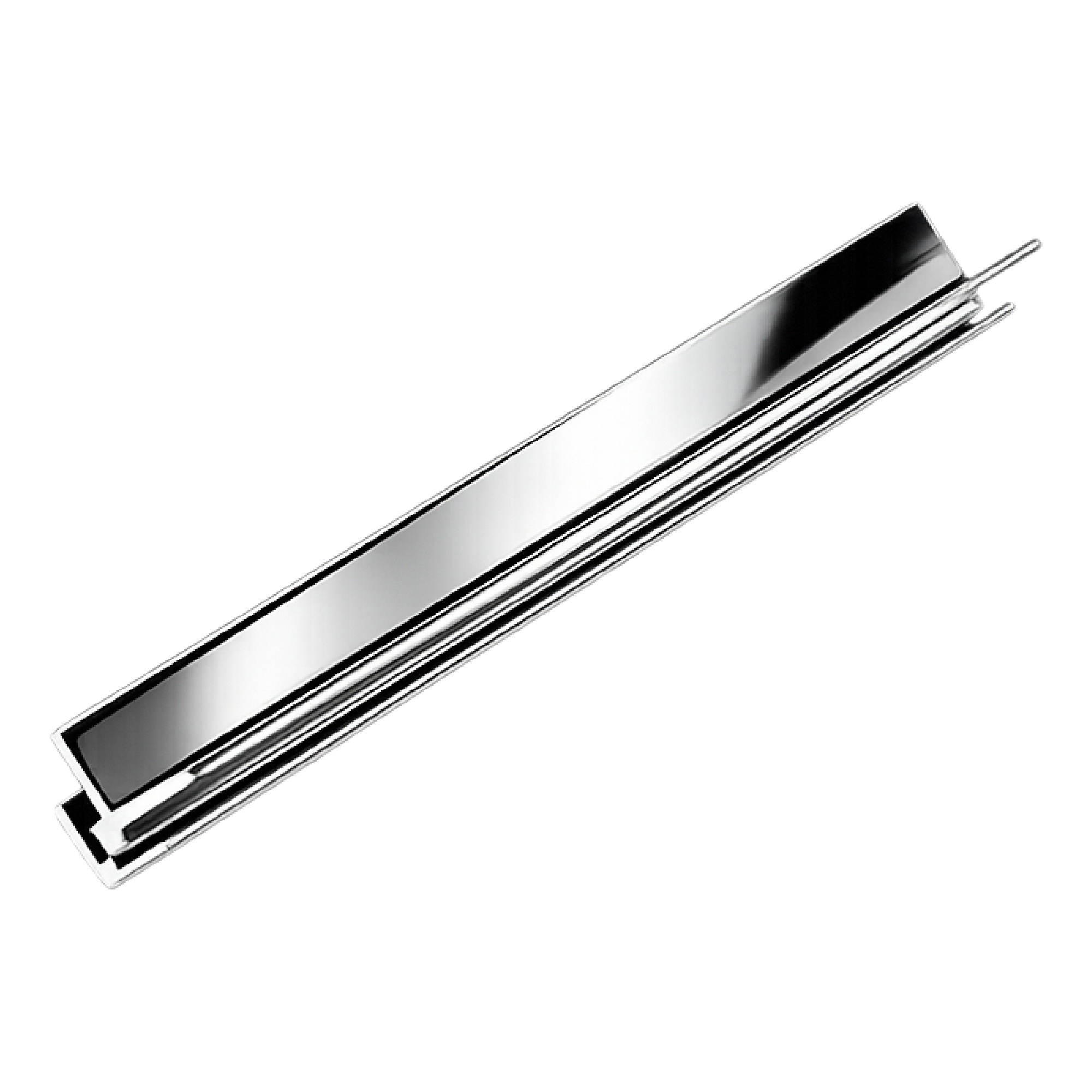 Alu Außeneckprofil 3m Chrom für 3 mm Platten | ALUCOM®