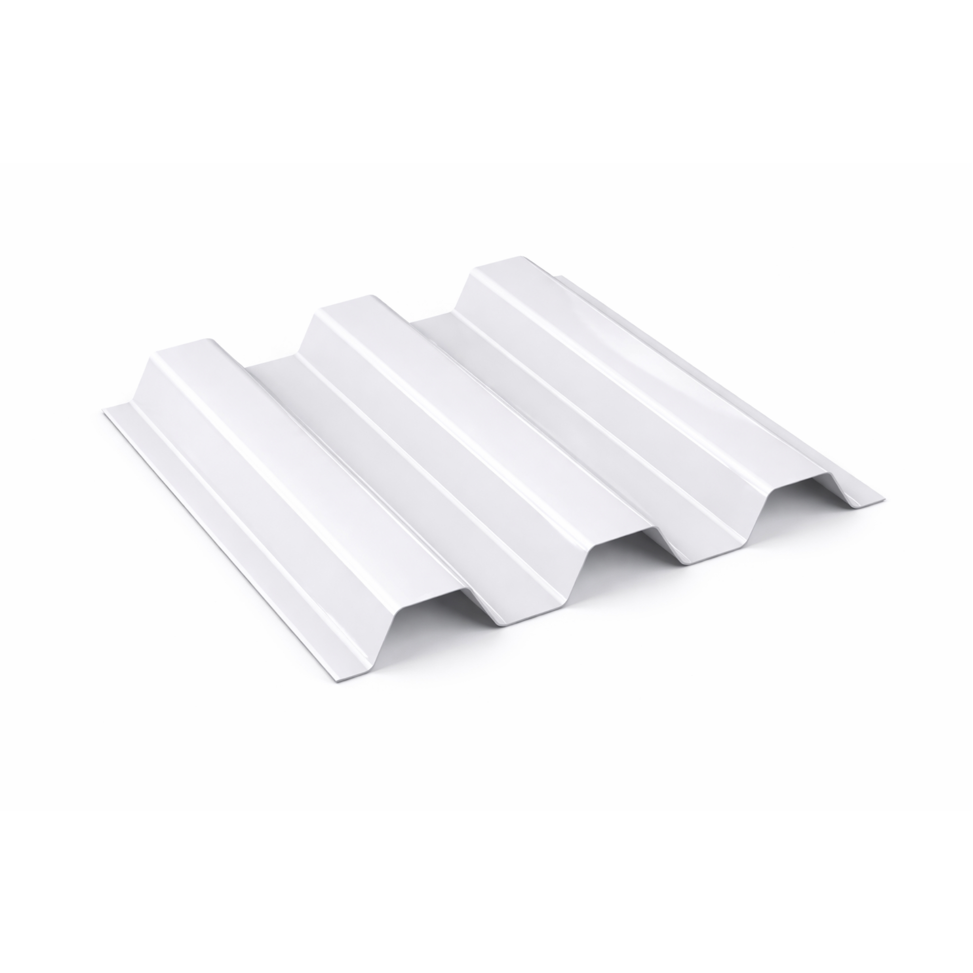 PVC Wellplatten Trapez Weiß 70/18 1,0mm - Renolit Ondex Sollux® 
