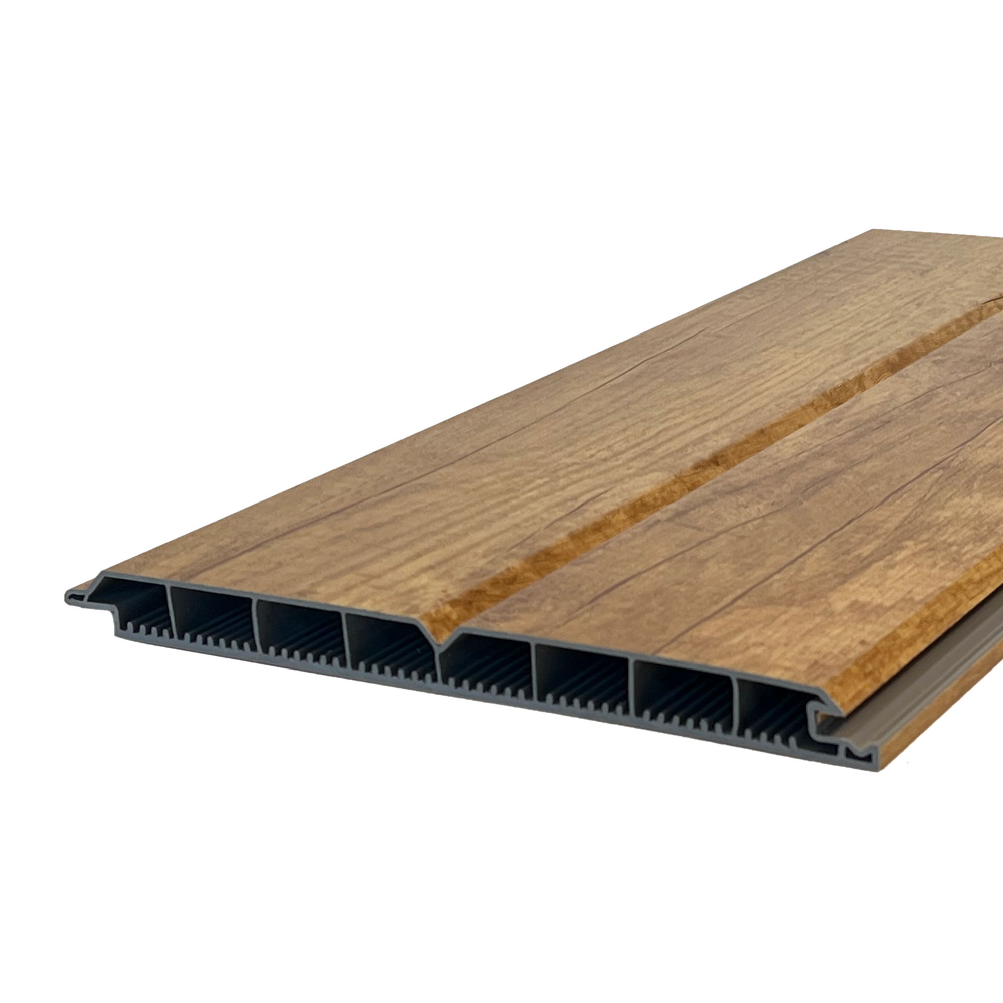 Torfüllung Kunststoff Desert Oak | Kunststoffbretter für Torfüllung 200 x 17 mm Hohlprofil
