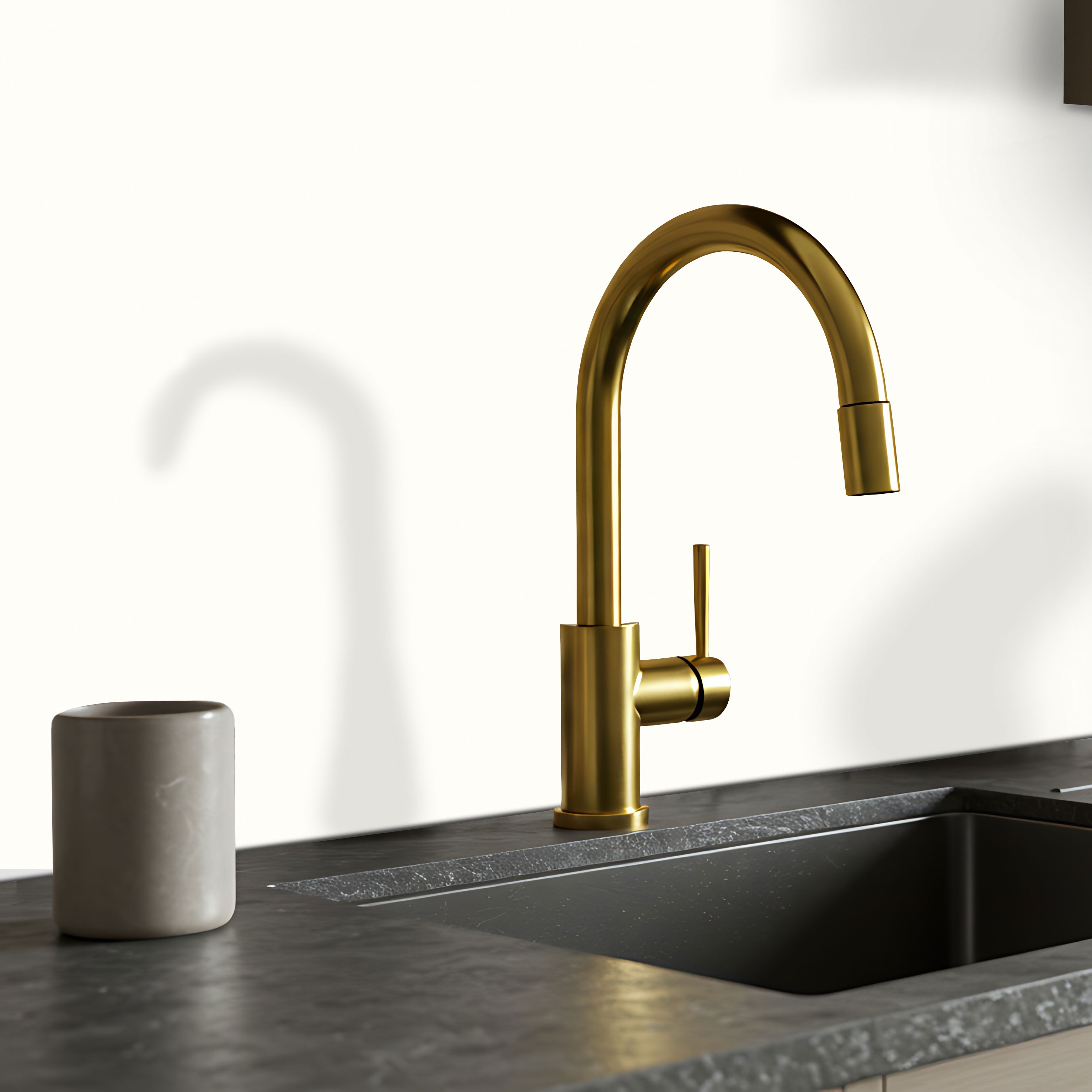  Küchenrückwand Platten ALUCOM® |  Alu Verbundplatten - Weiß RAL 9016