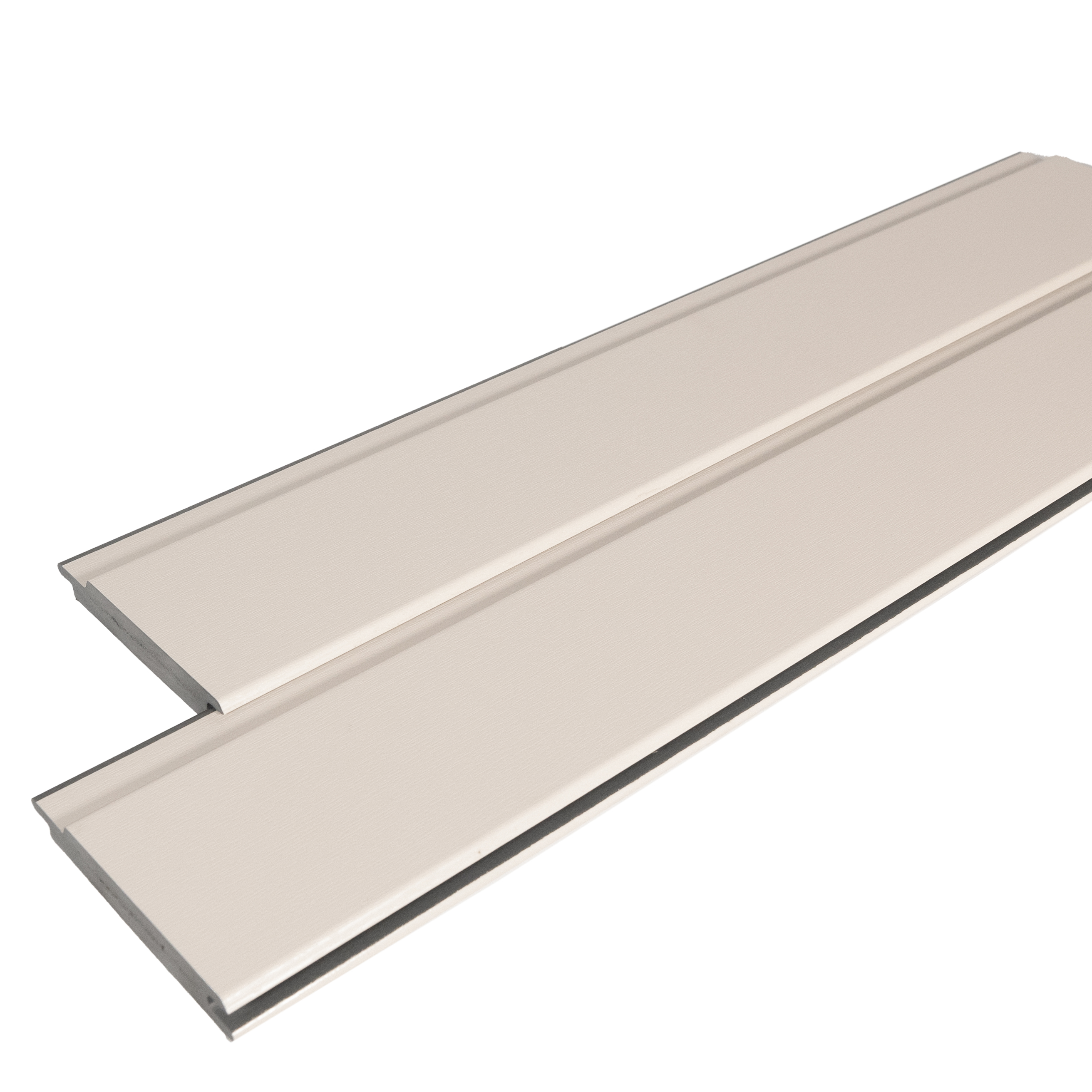 Kömapan® Kunststoffpaneele für Tore und Zäune | Cremeweiß ähnl. RAL 9001