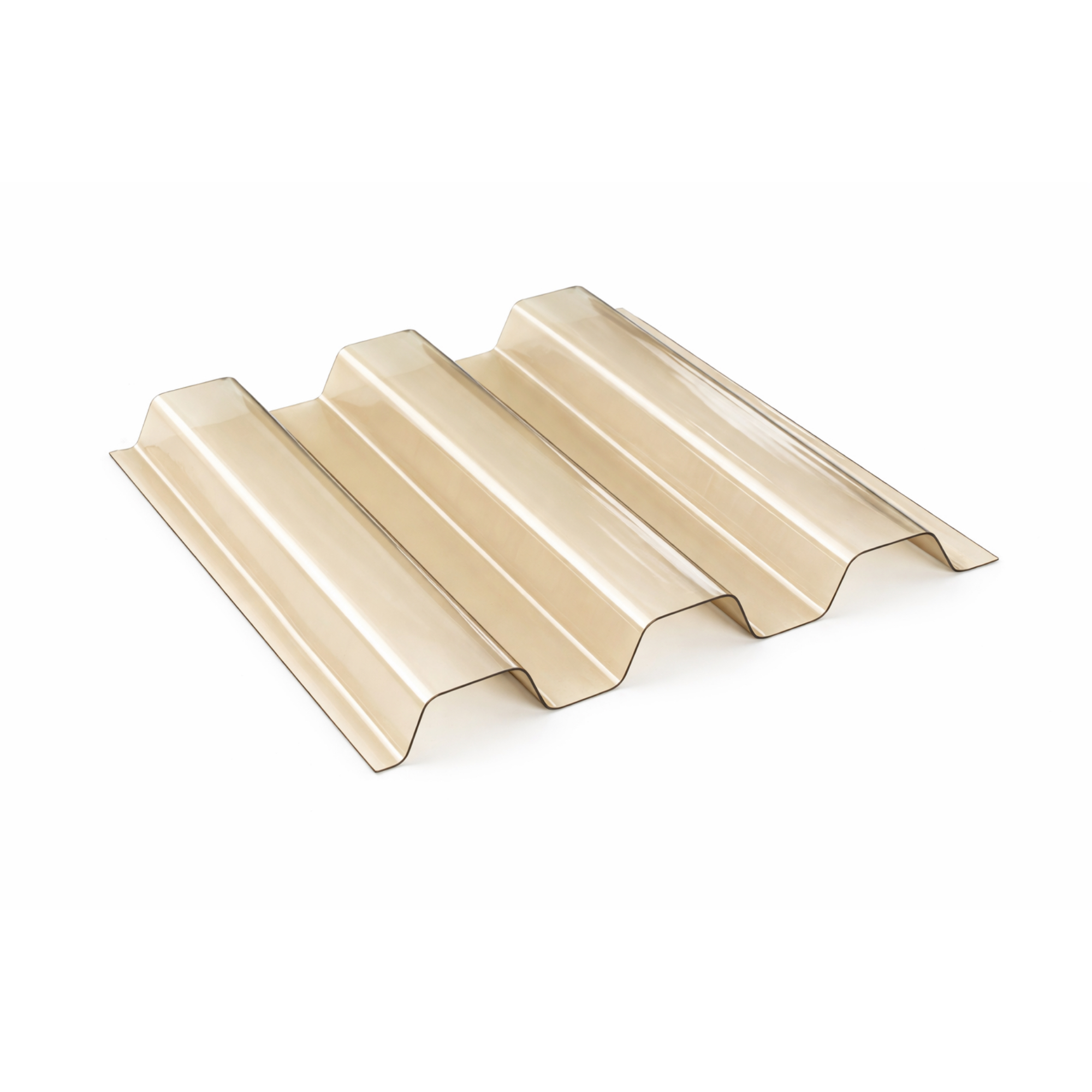 PVC Wellplatten Trapez Rauchfarben 70/18 1,0mm - Renolit Ondex Sollux® Lichtplatten