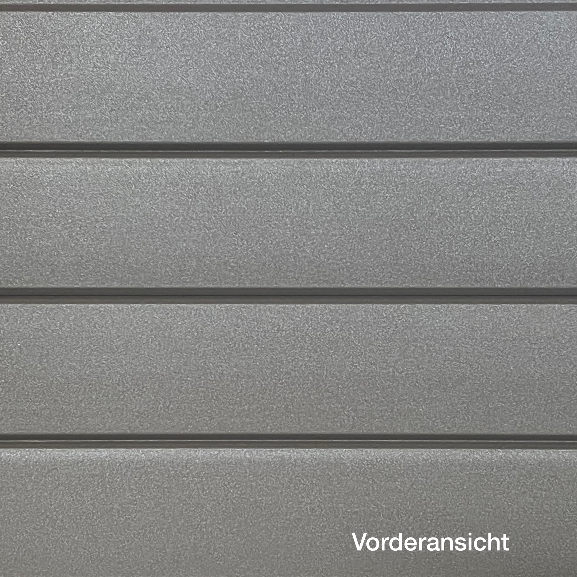 Torfüllung Kunststoff Alux Graualuminium | Kunststoffbretter für Torfüllung 200 x 17 mm Hohlprofil