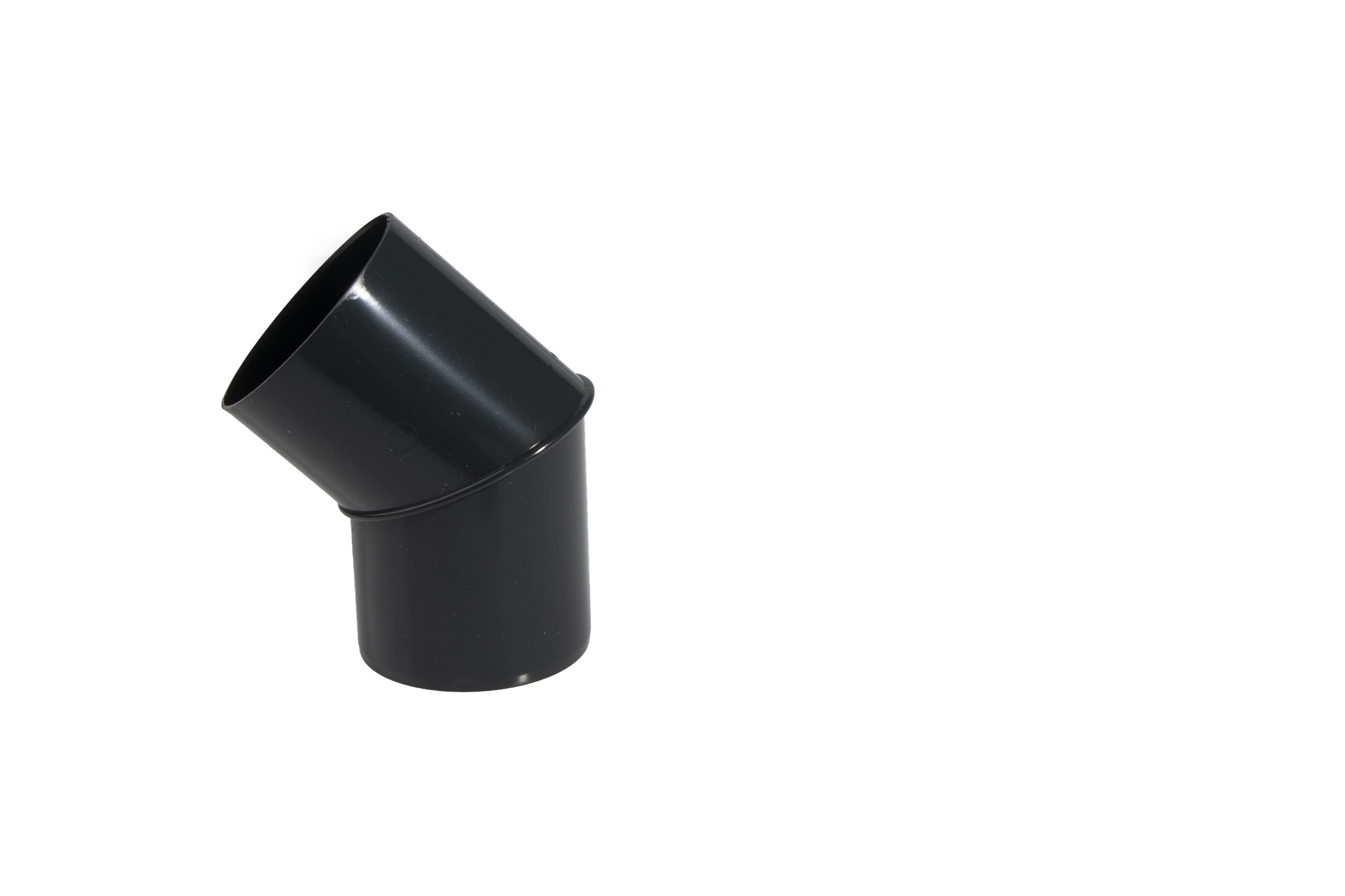 Rohrbogen 45° PVC Anthrazit DN75  Rohrbogen 45° PVC Anthrazit DN75