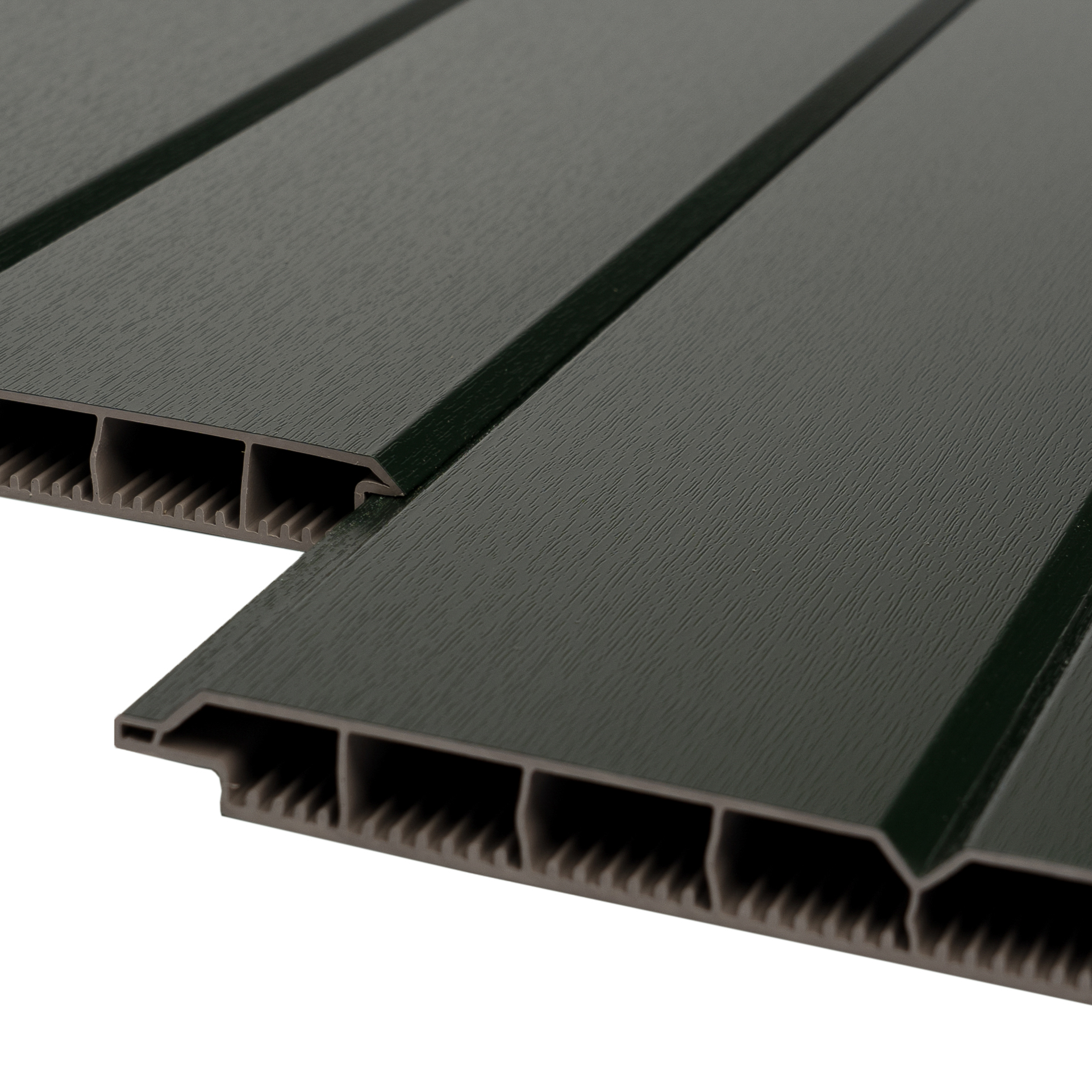 Torfüllung Kunststoff Tannengrün ähnl. RAL 6009 - Kunststoffbretter für Torfüllung 200 x 17 mm Hohlprofil Torfüllung Kunststoff Tannengrün ähnl. RAL 6009 - Kunststoffbretter für Torfüllung 200 x 17 mm Hohlprofil