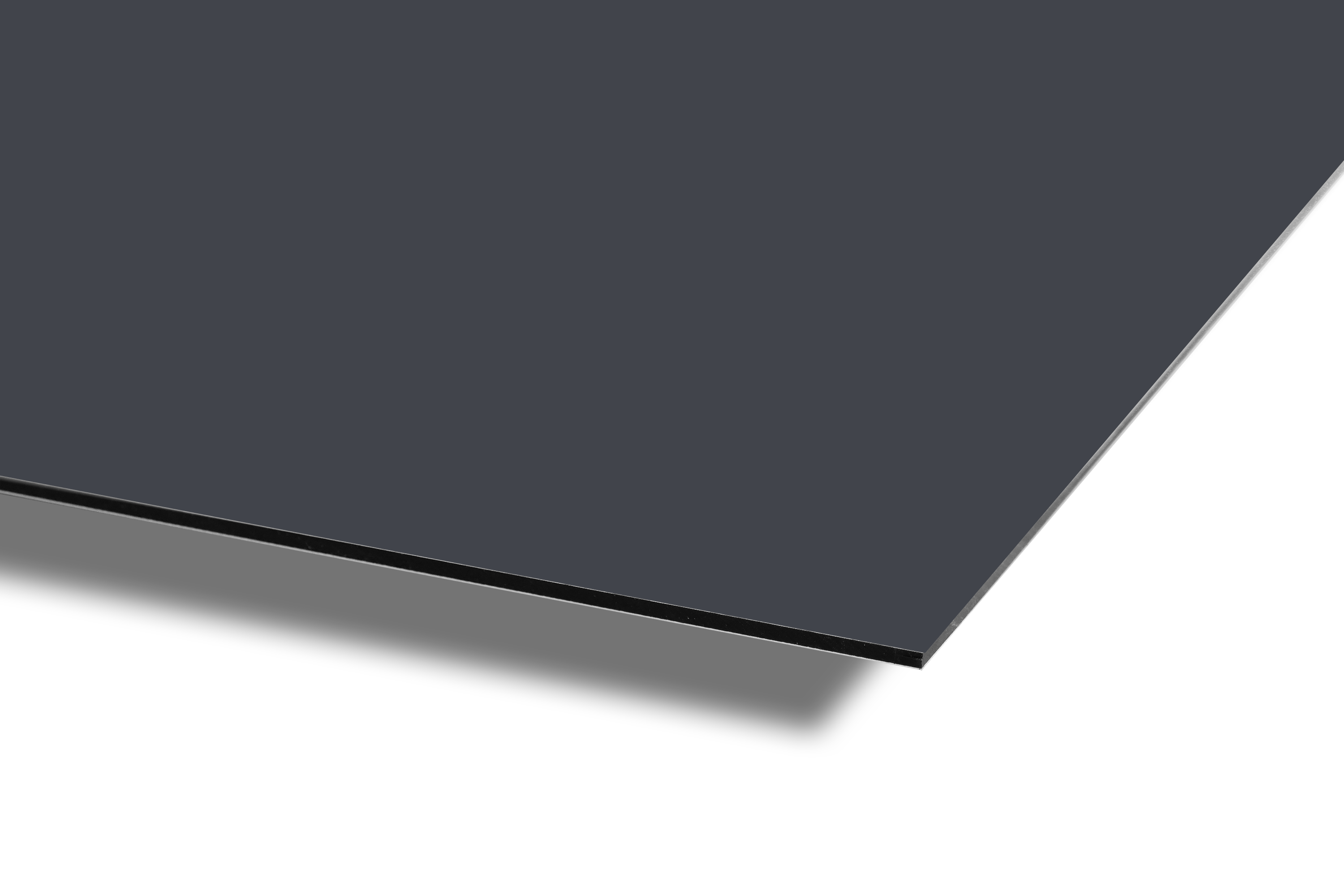 ALUCOM® Alu Verbundplatten / Fassadenplatten 4 mm Anthrazit (RAL7016)