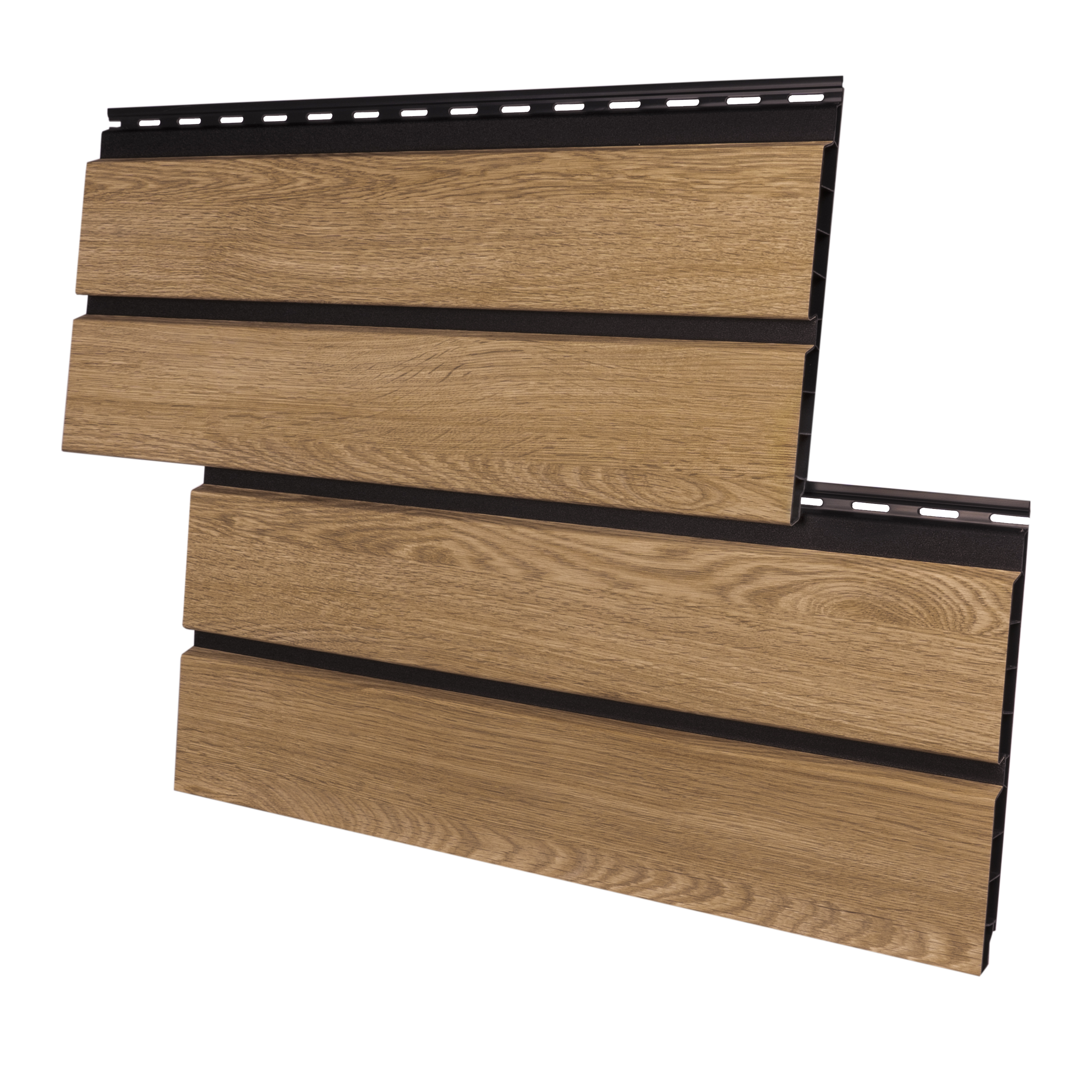 Rhombusleiste Kunststoff MIKUPAN® 200 Shadow Rhombusfassade - Coriander Oak Super Matt Rhombusleiste Kunststoff MIKUPAN® 200 Shadow Rhombusfassade - Coriander Oak Super Matt