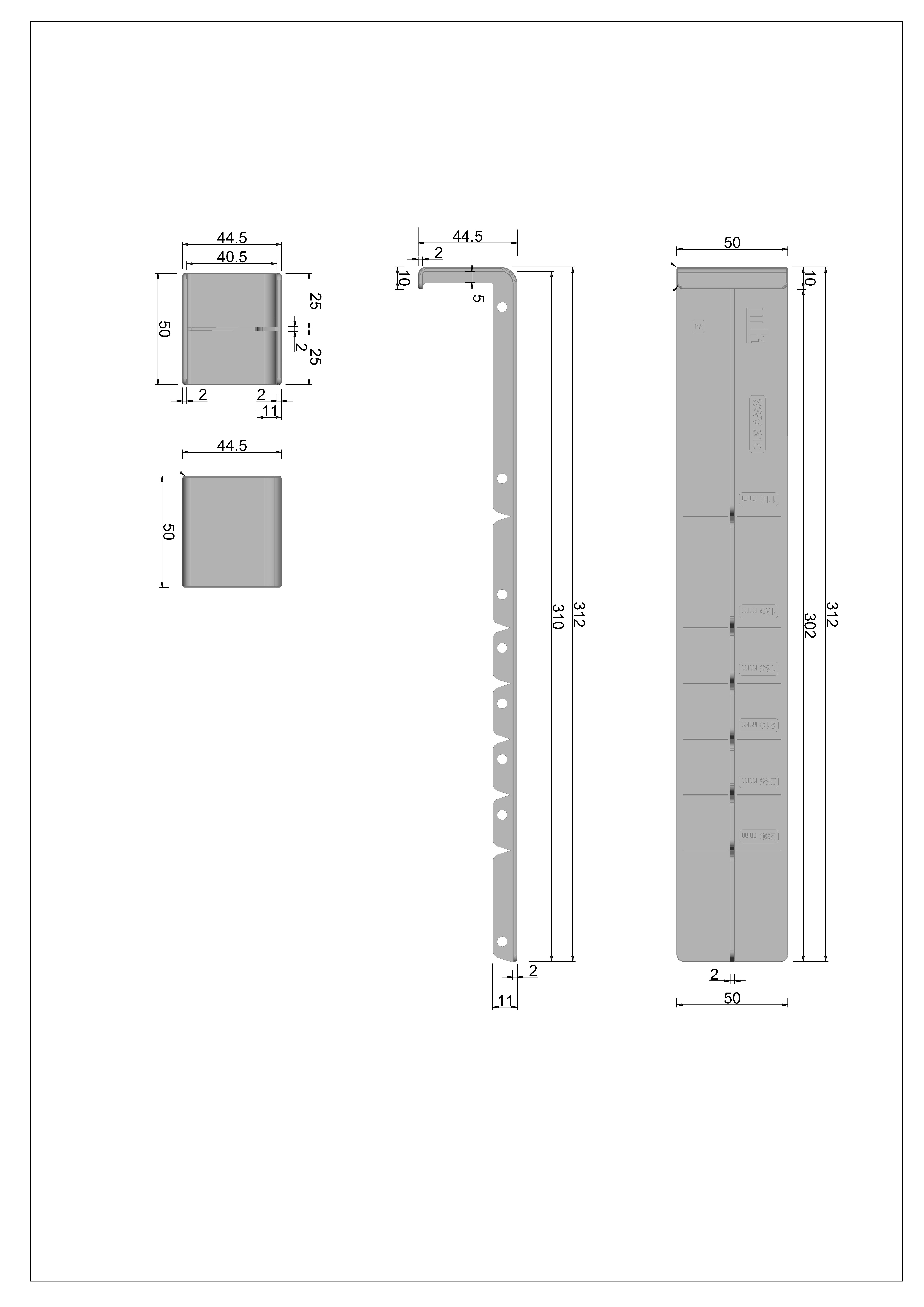 Stoßverbinder für Hartschaumwinkel / Winkelprofil Mikupan weiß glatt Stoßverbinder für Hartschaumwinkel / Winkelprofil Mikupan weiß glatt