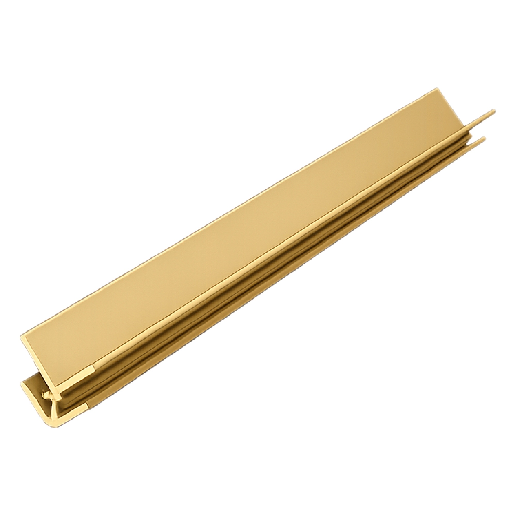 Alu Außeneckprofil 3m Gold eloxiert für 3 mm Platten | ALUCOM®