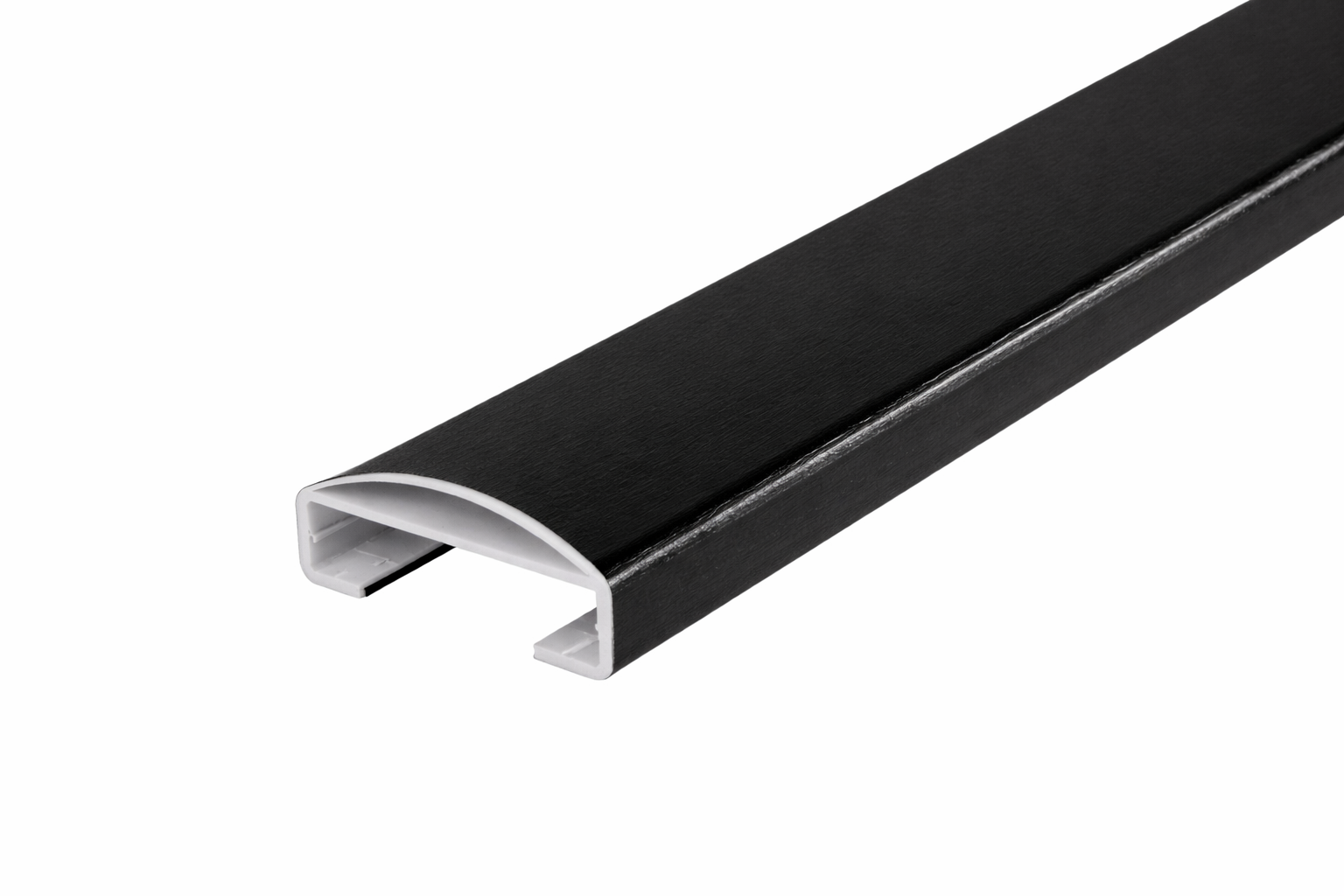 Balkonhandlauf Kunststoff Anthrazit ähnl. RAL 7016 - 90x40 mm Balkongeländer