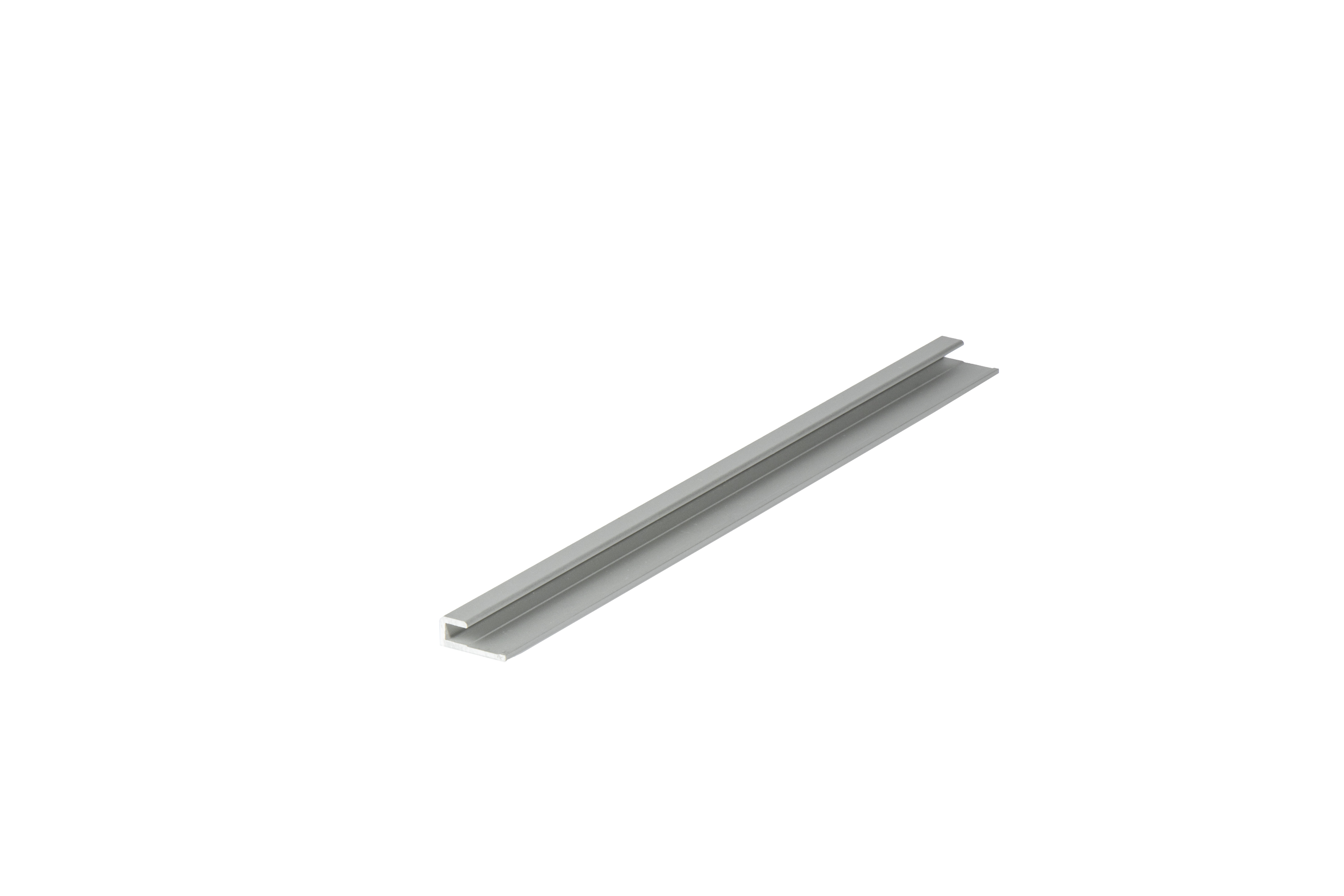 Alu Abschlussprofil 3m Silber eloxiert für 3 mm Platten | ALUCOM® Alu Abschlussprofil 3m Silber eloxiert für 3 mm Platten | ALUCOM®