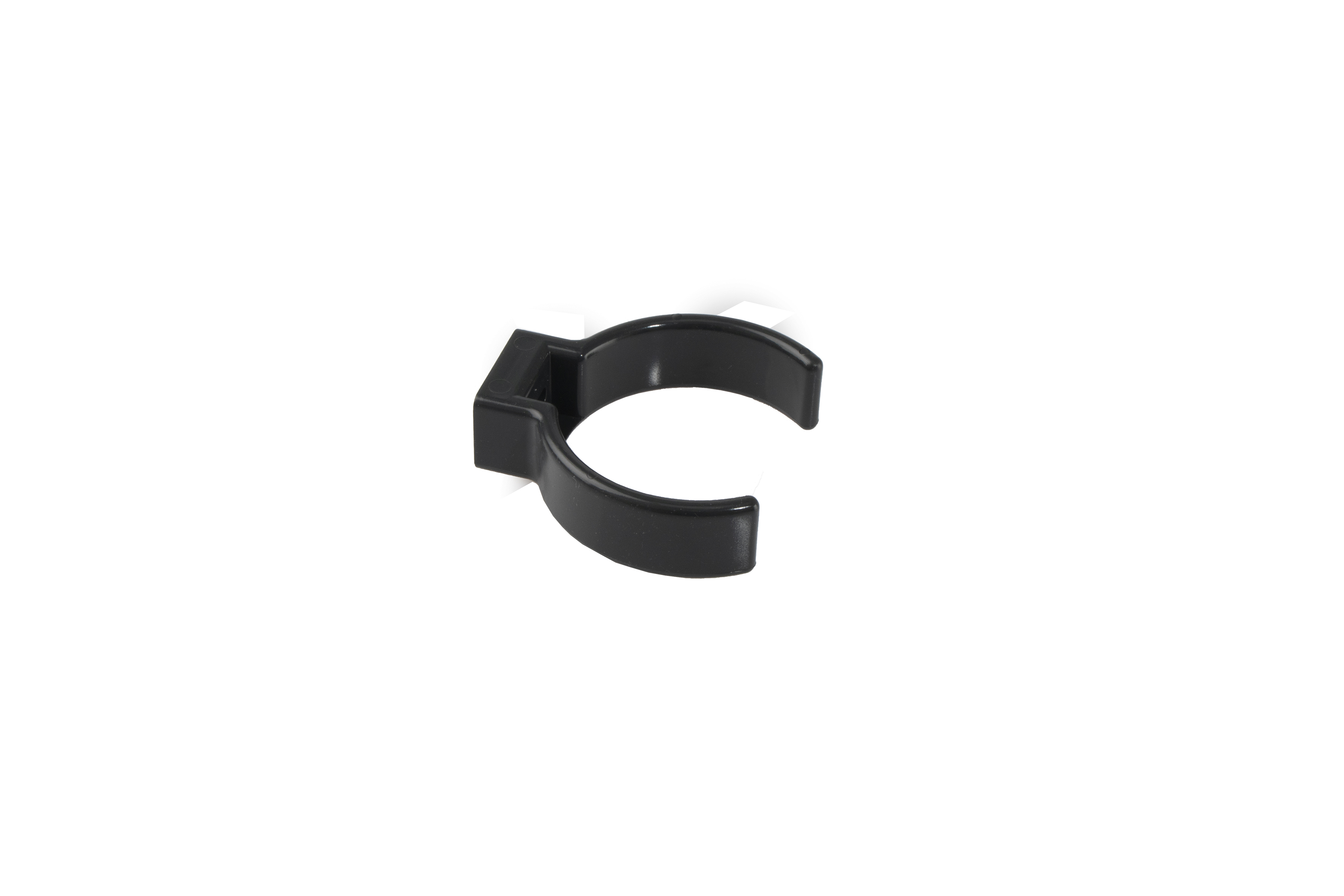 Clip-Rohrschelle PVC Anthrazit für DN75 inkl. Schraube Clip-Rohrschelle PVC Anthrazit für DN75 inkl. Schraube