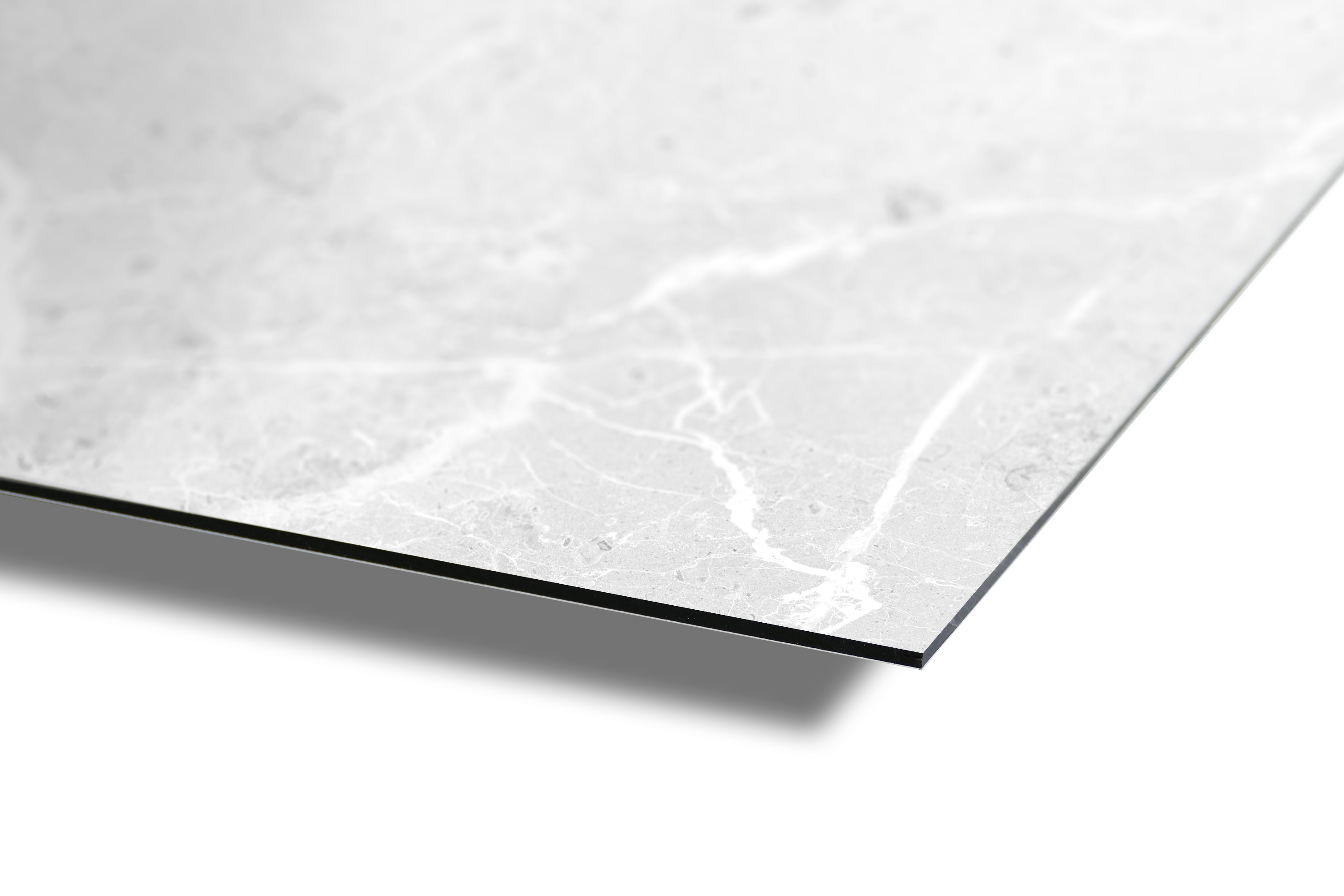 ALUTEC® Badplatten | Wandverkleidung & Duschrückwand | Alu Verbundplatten | Marmor Weiß