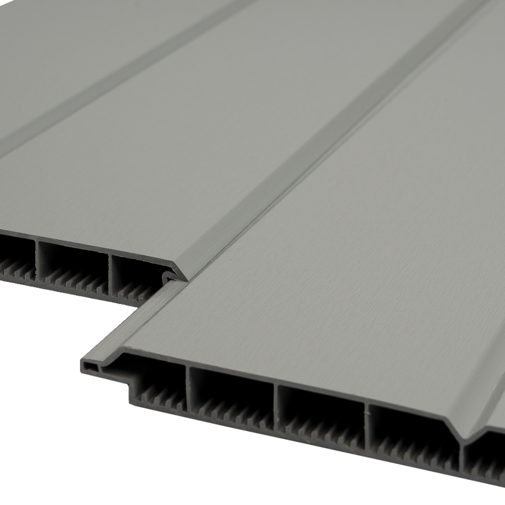 Torfüllung Kunststoff Silbergrau ähnl. RAL 7001 - Kunststoffbretter für Torfüllung 200 x 17 mm Hohlprofil Torfüllung Kunststoff Silbergrau ähnl. RAL 7001 - Kunststoffbretter für Torfüllung 200 x 17 mm Hohlprofil