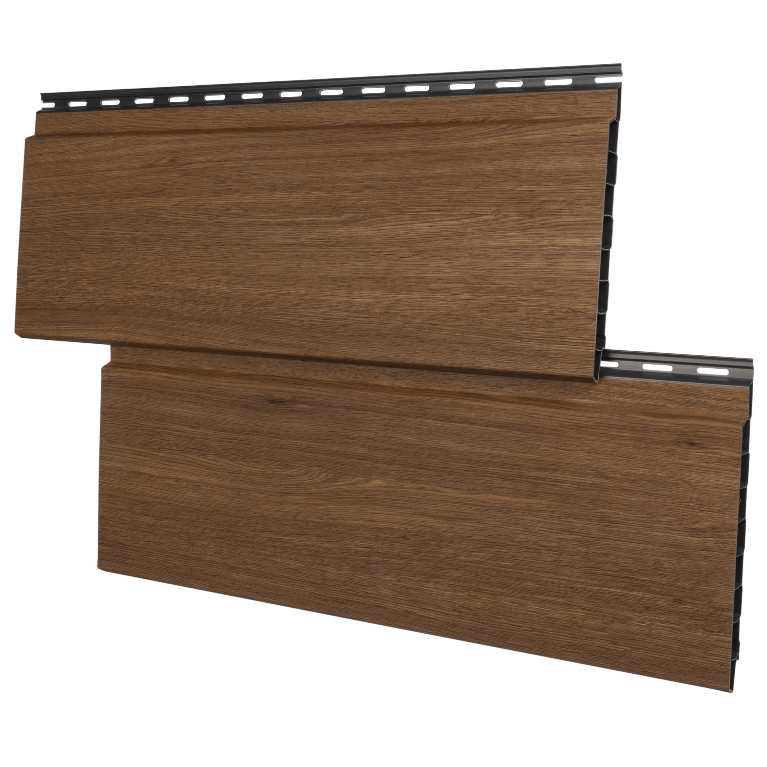 Rhombusleiste Kunststoff MIKUPAN® 180 Flex Rhombusfassade Honey Oak Super Matt