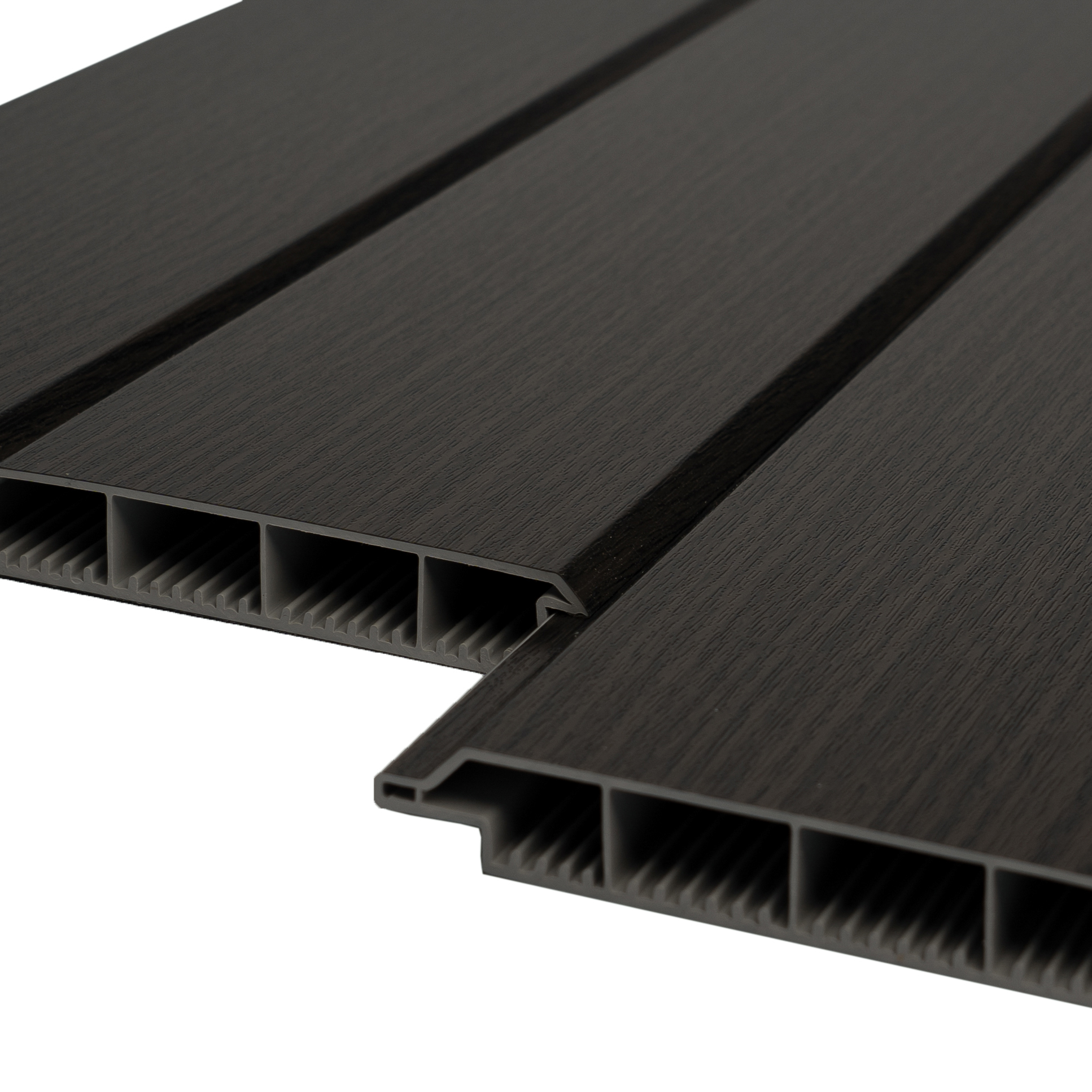 Torfüllung Kunststoff Eiche Dunkel - Kunststoffbretter für Torfüllung 200 x 17 mm Hohlprofil