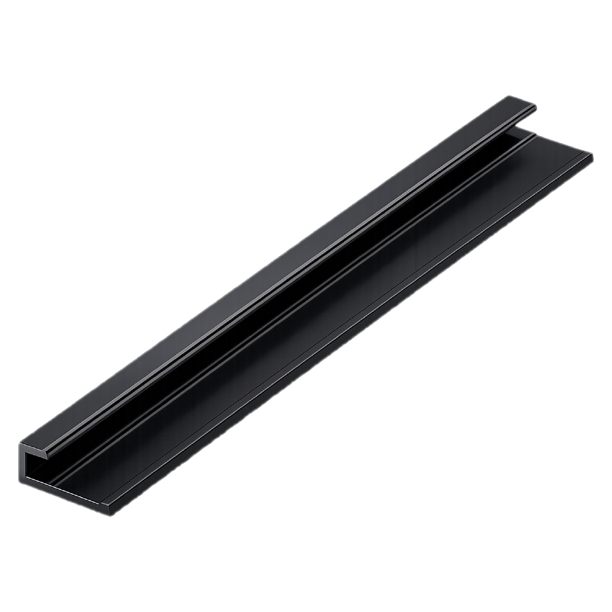 Alu Abschlussprofil 3m Schwarz eloxiert für 3 mm Platten | ALUCOM®