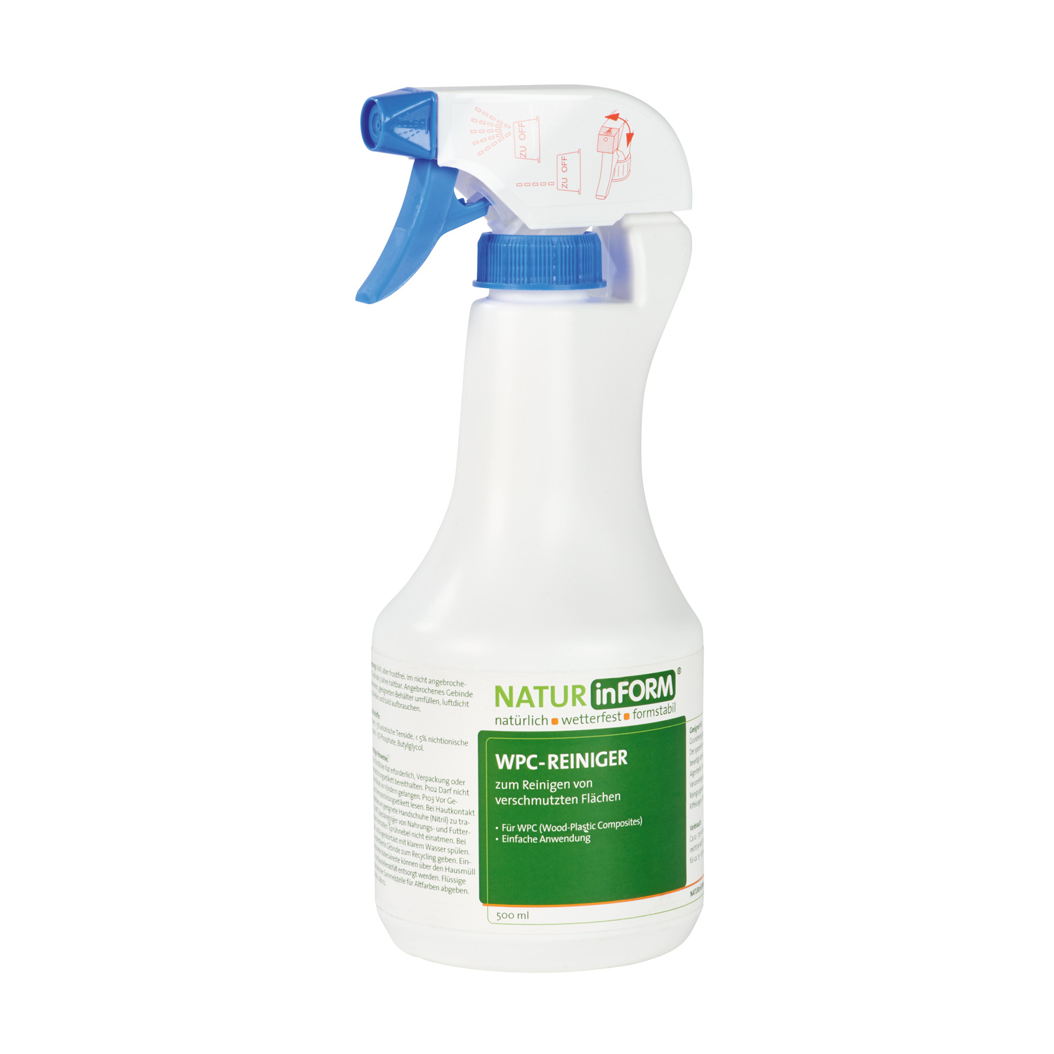 NATURinFORM® WPC Spezialreiniger Flächenreinigung
